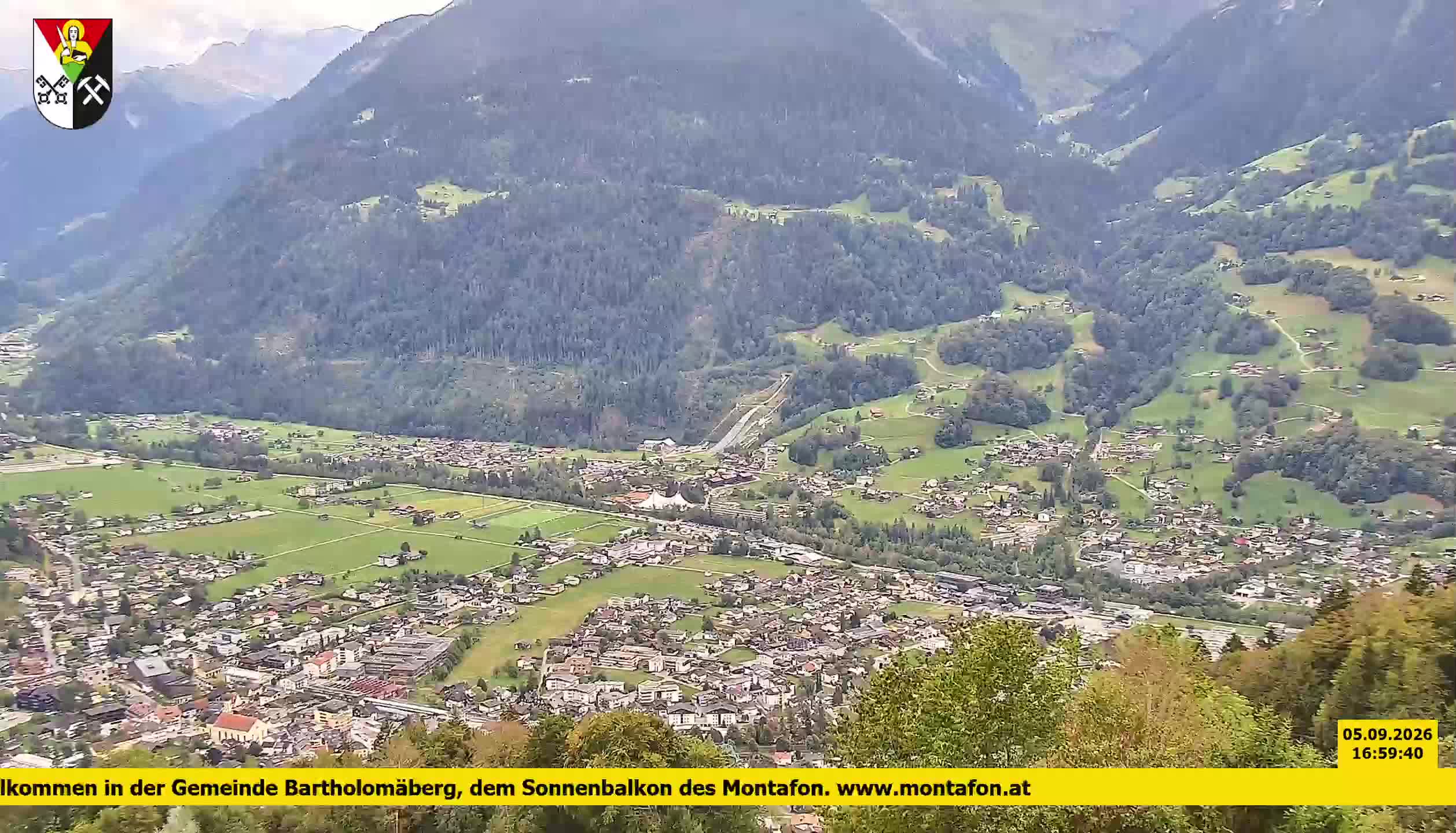Bartholomäberg | Blick auf Schruns