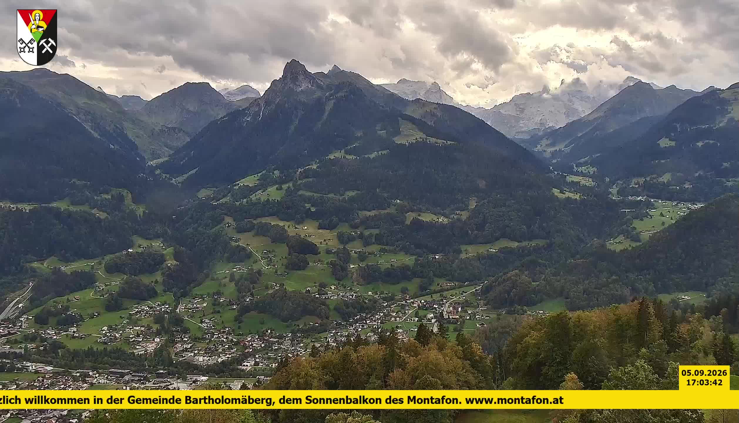 Bartholomäberg | Blick auf Schruns