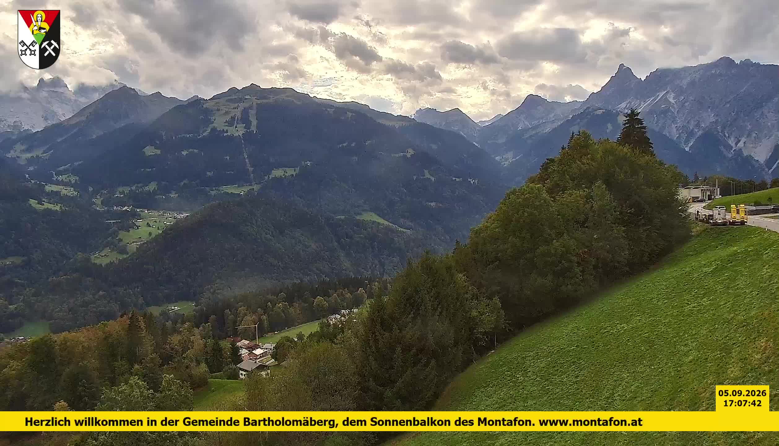 Bartholomäberg | Blick auf Schruns