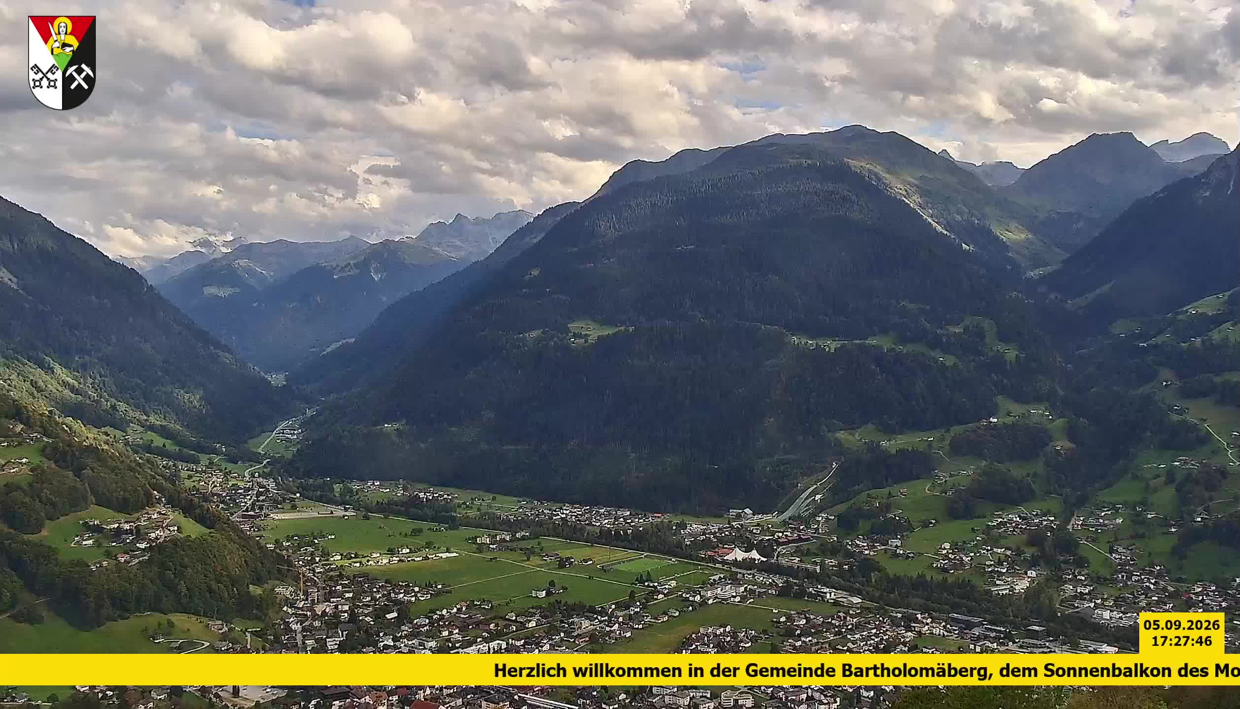 Bartholomäberg | Blick auf Schruns