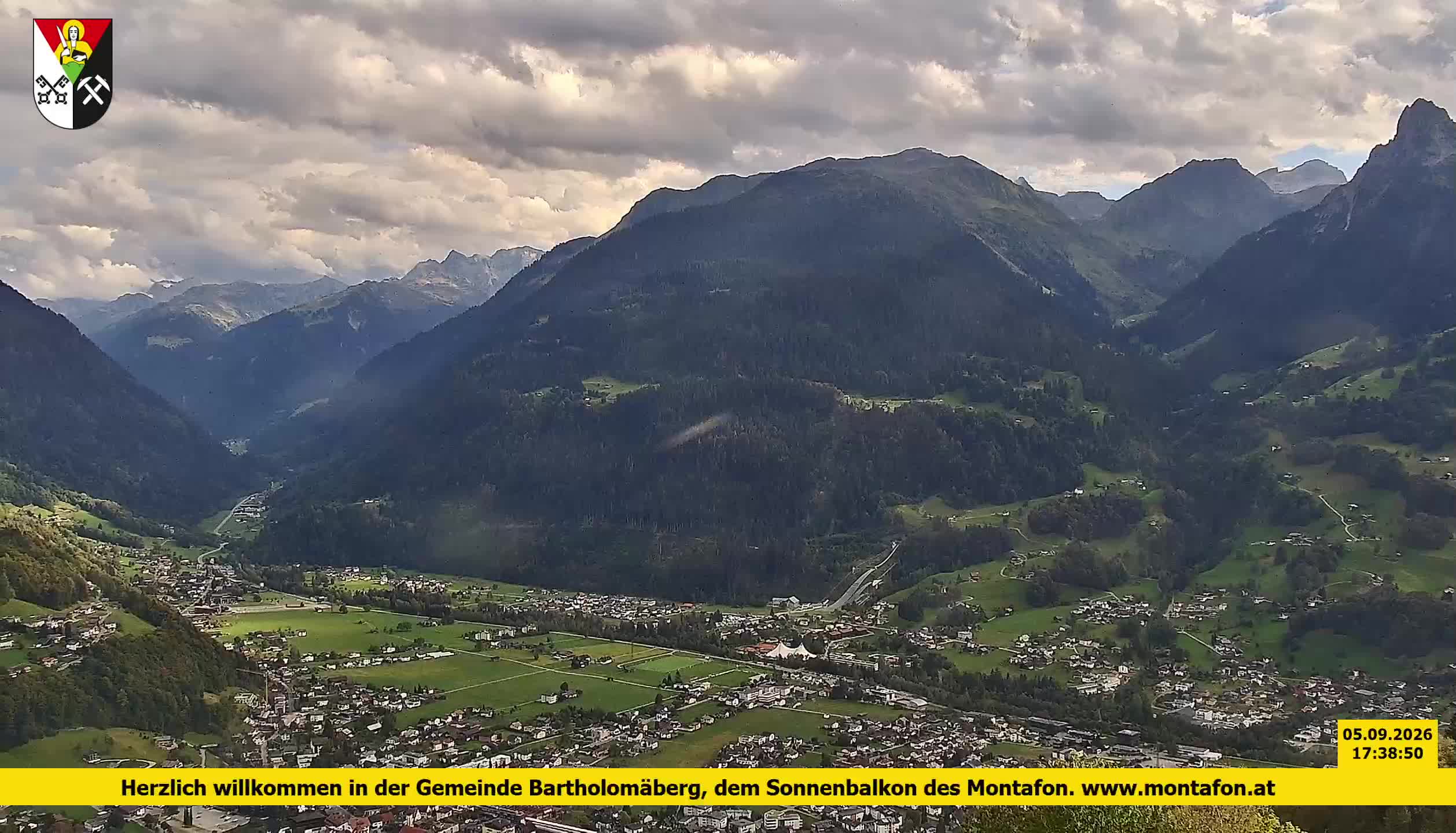 Bartholomäberg | Blick auf Schruns