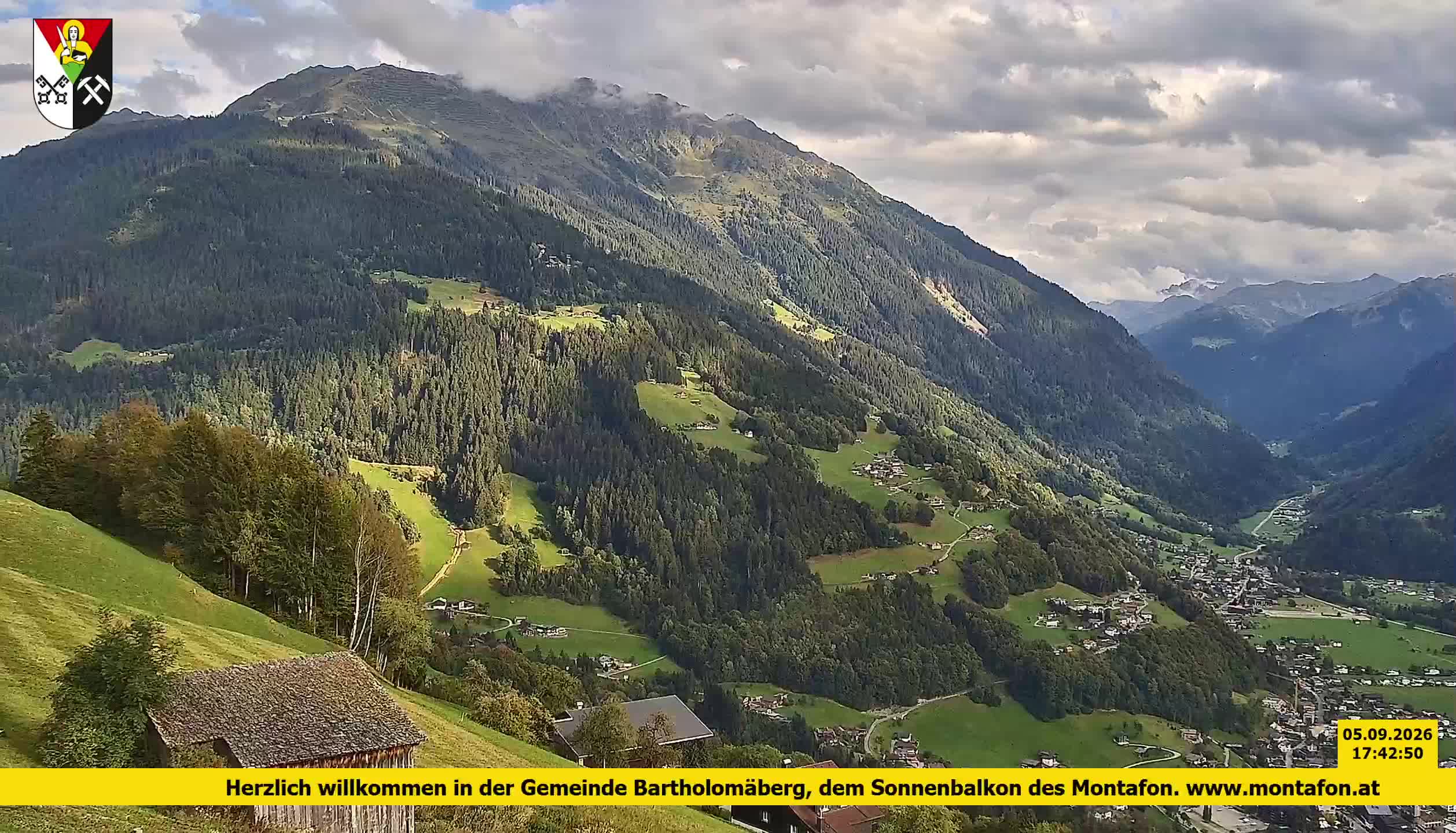 Bartholomäberg | Blick auf Schruns