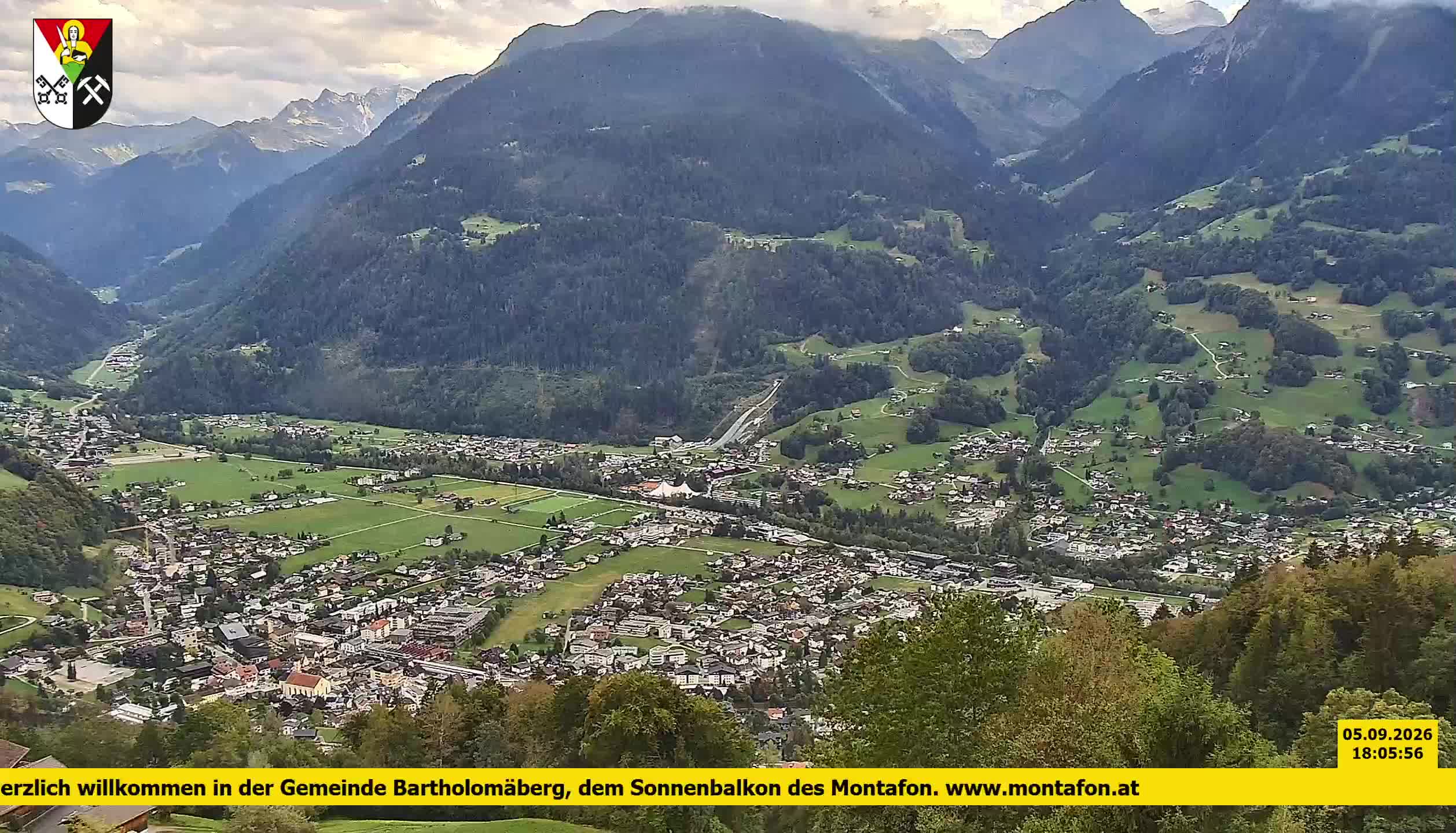 Bartholomäberg | Blick auf Schruns