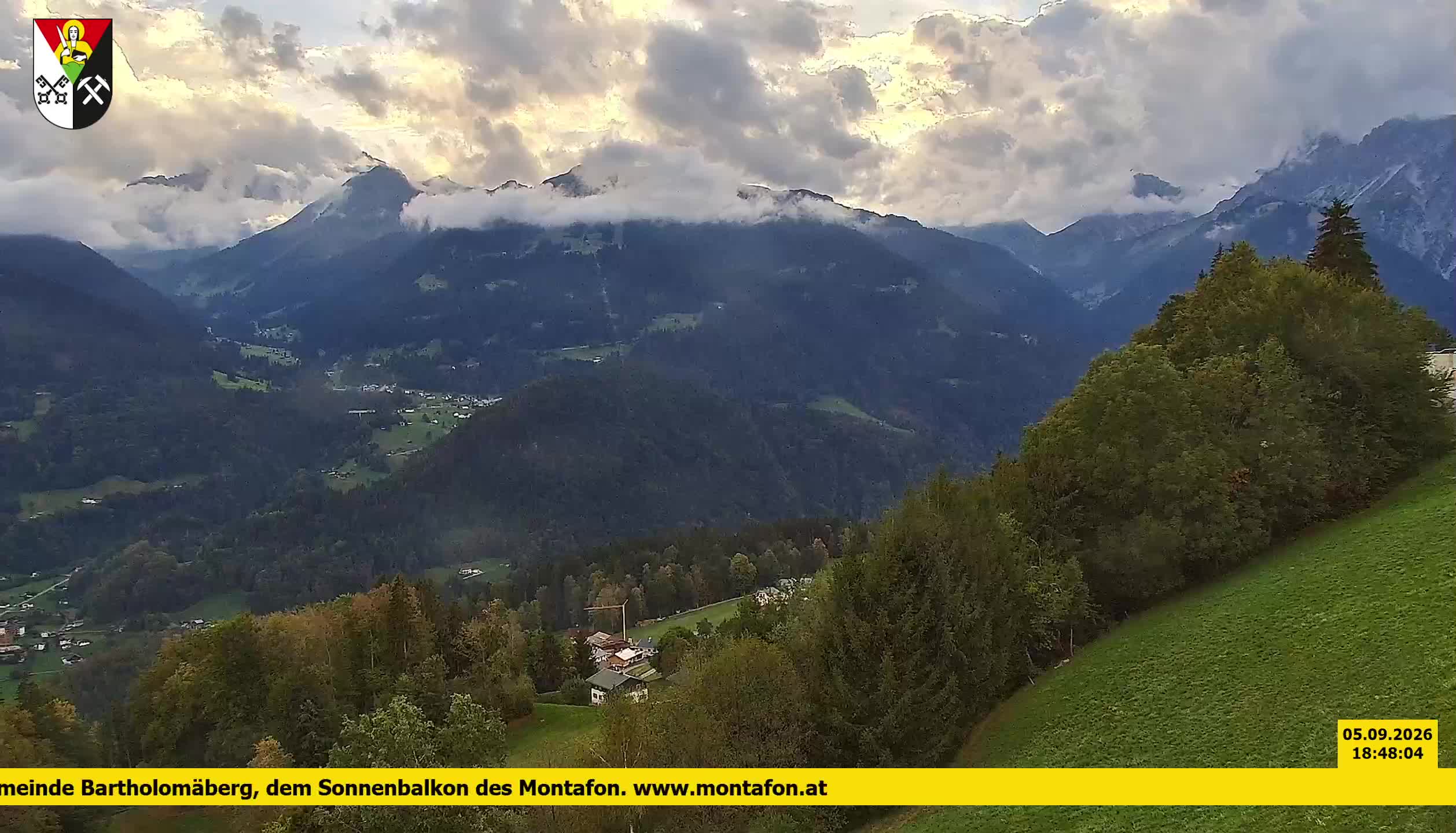 Bartholomäberg | Blick auf Schruns