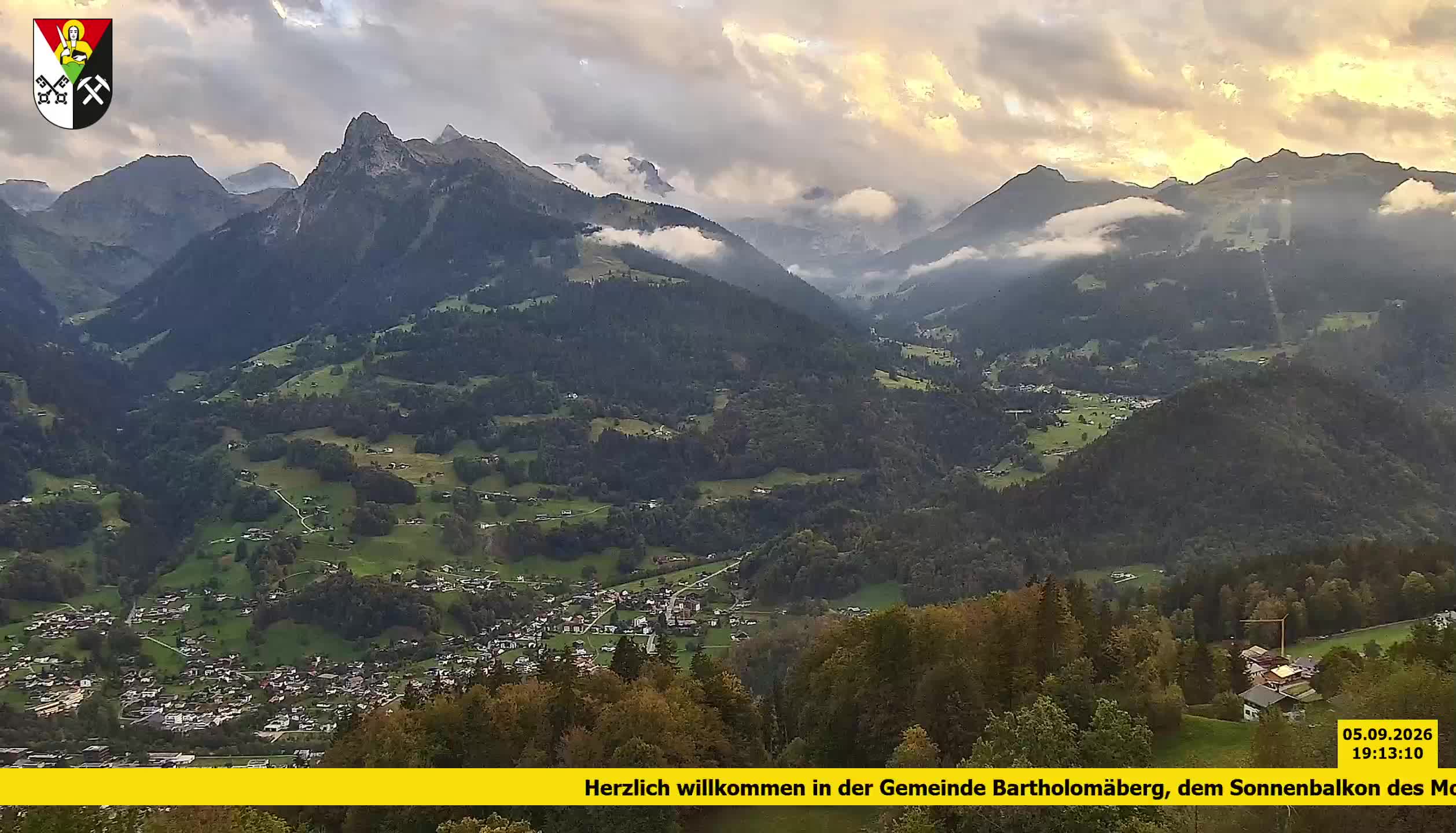 Bartholomäberg | Blick auf Schruns
