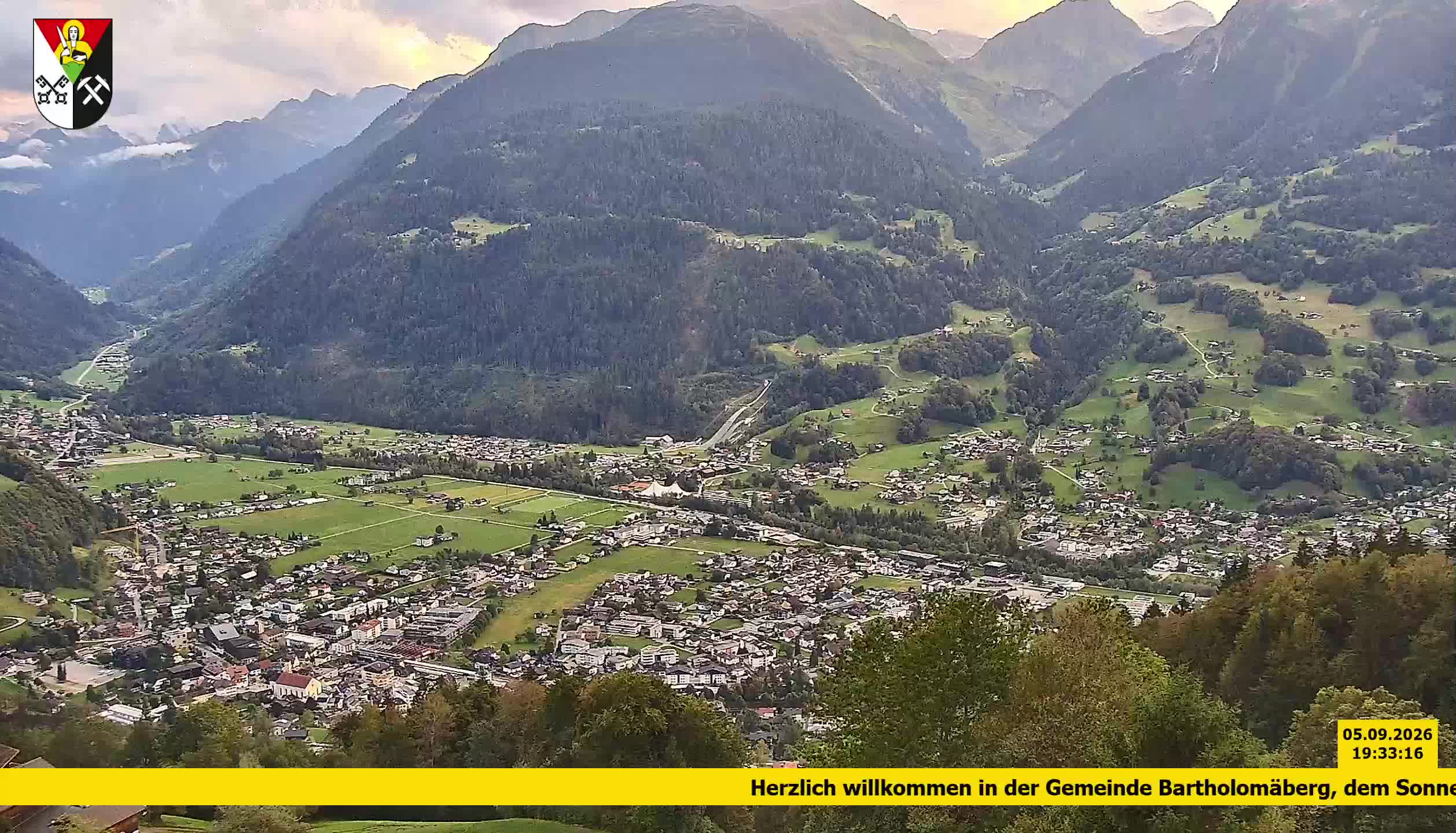 Bartholomäberg | Blick auf Schruns
