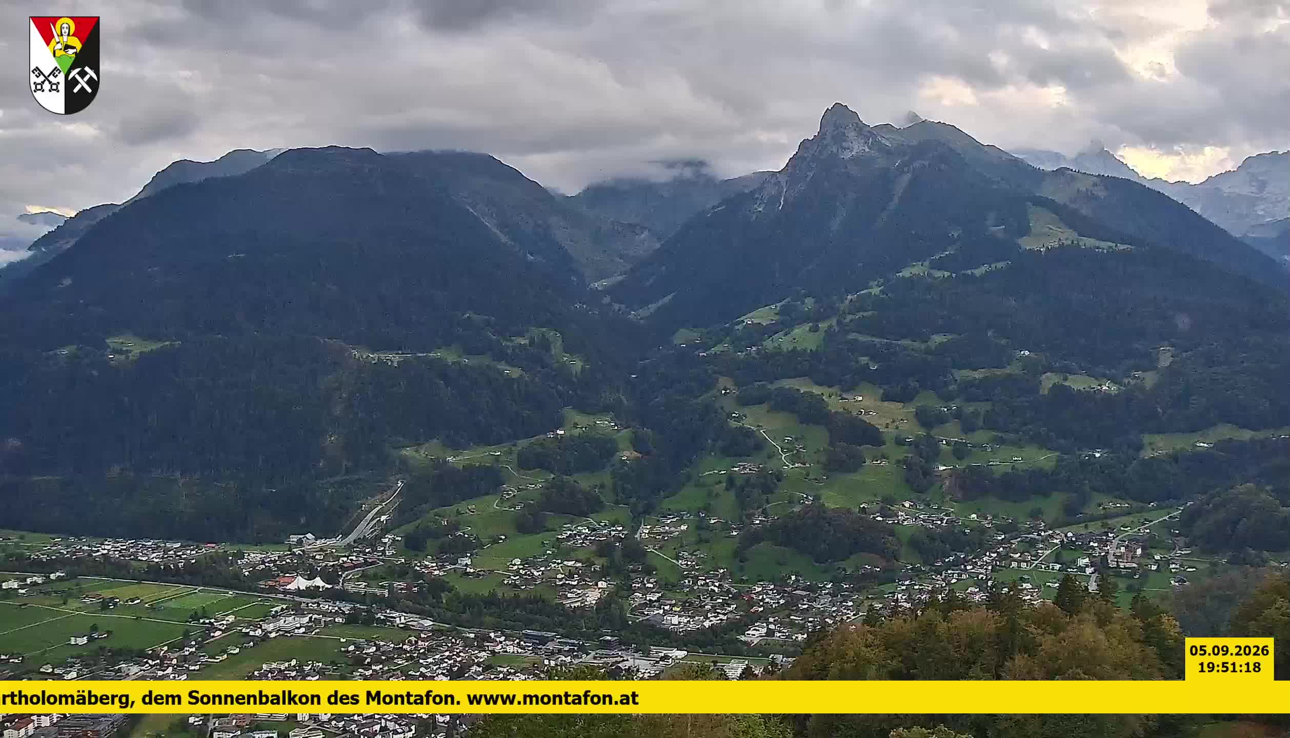Bartholomäberg | Blick auf Schruns