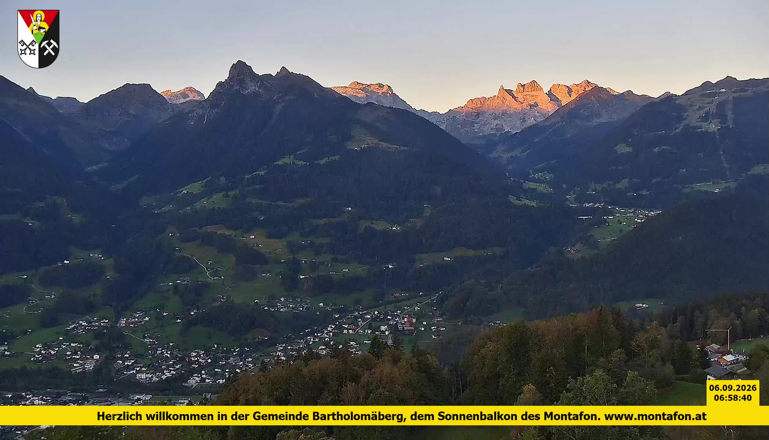Bartholomäberg | Blick auf Schruns