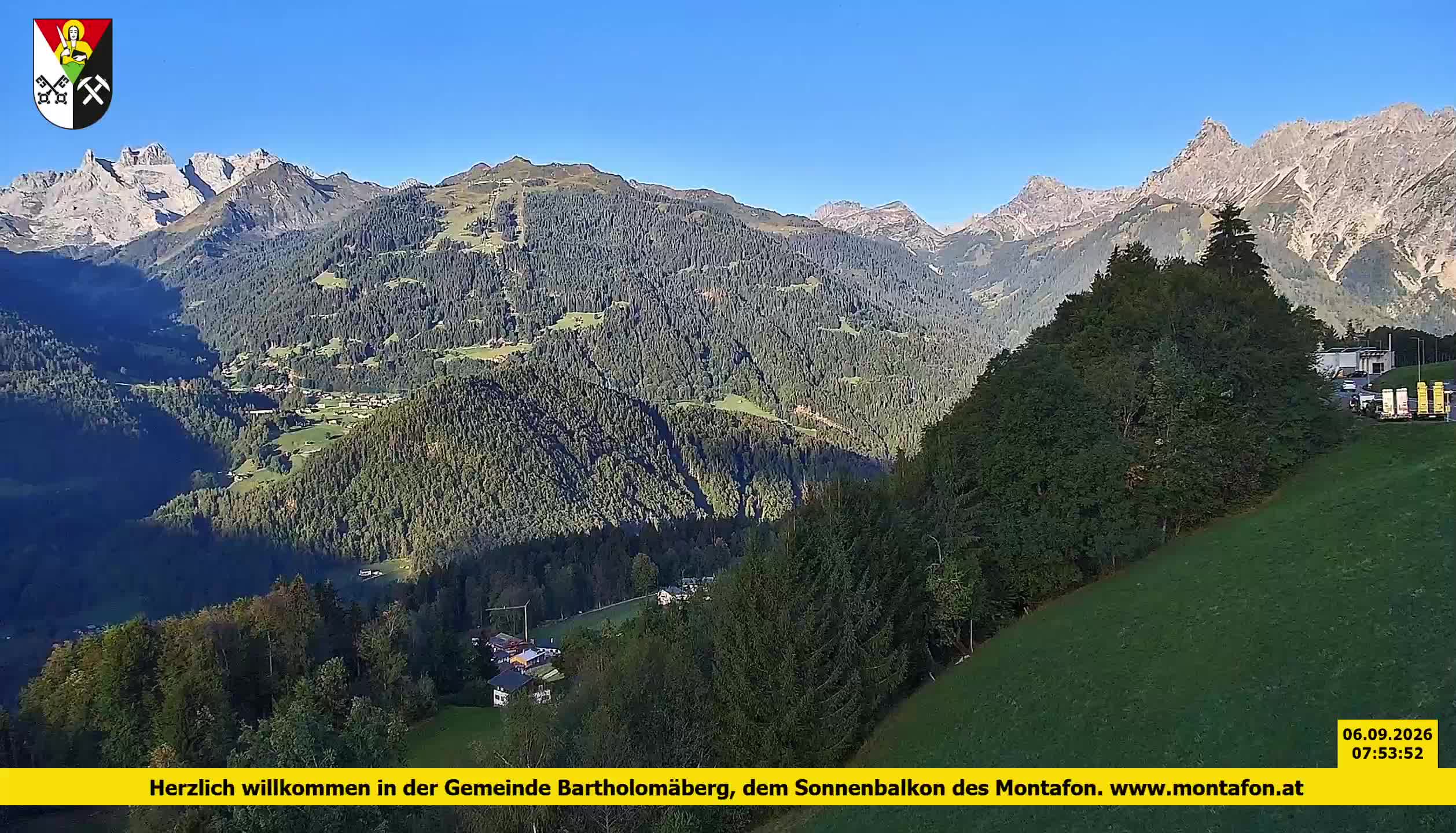 Bartholomäberg | Blick auf Schruns