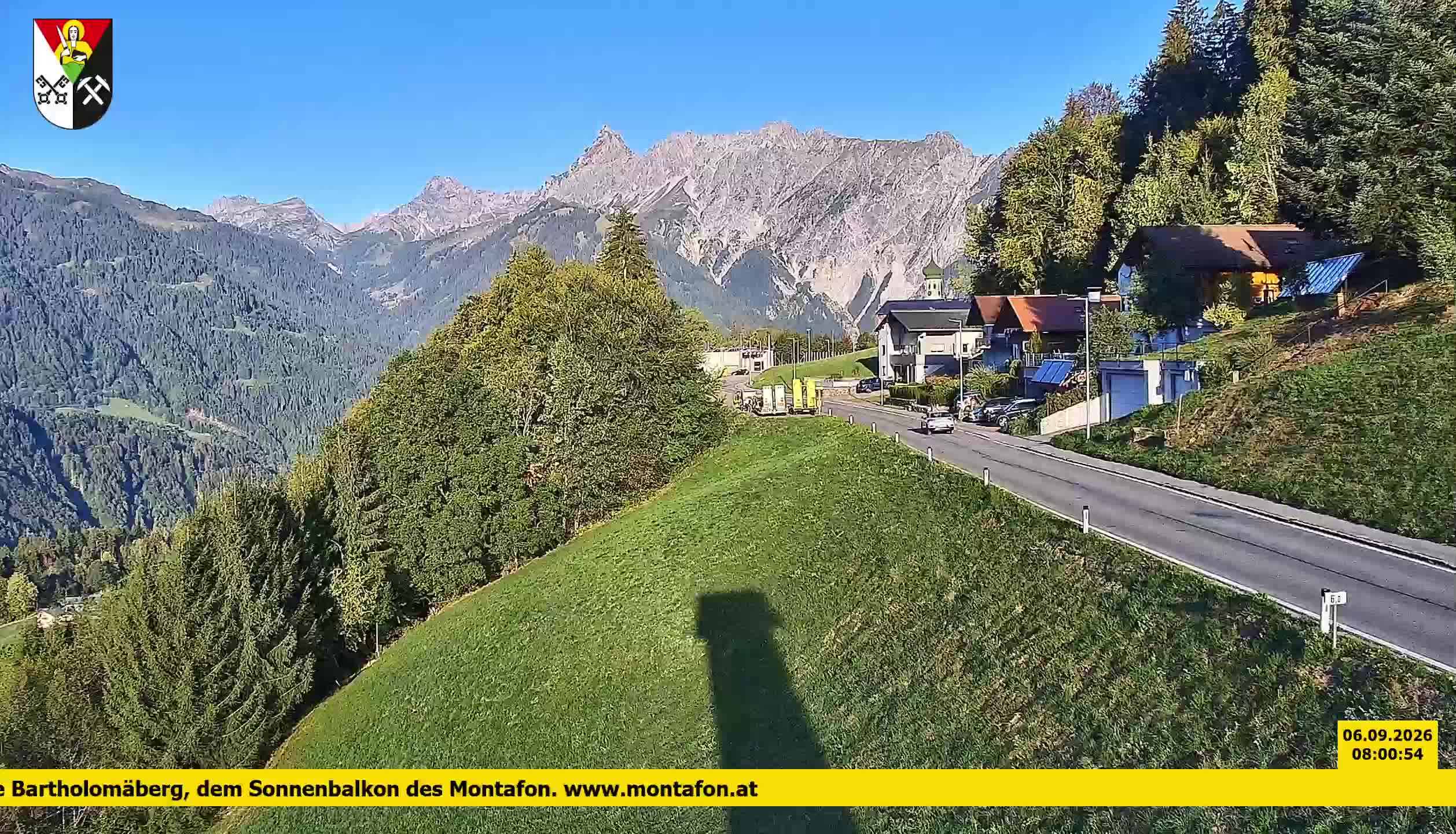 Bartholomäberg | Blick auf Schruns