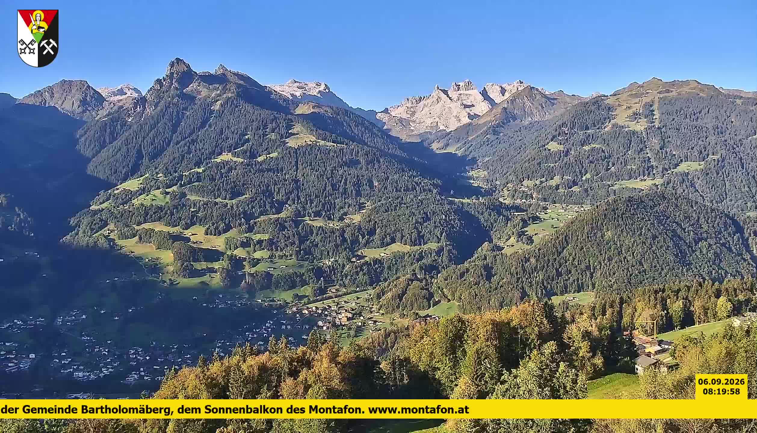 Bartholomäberg | Blick auf Schruns
