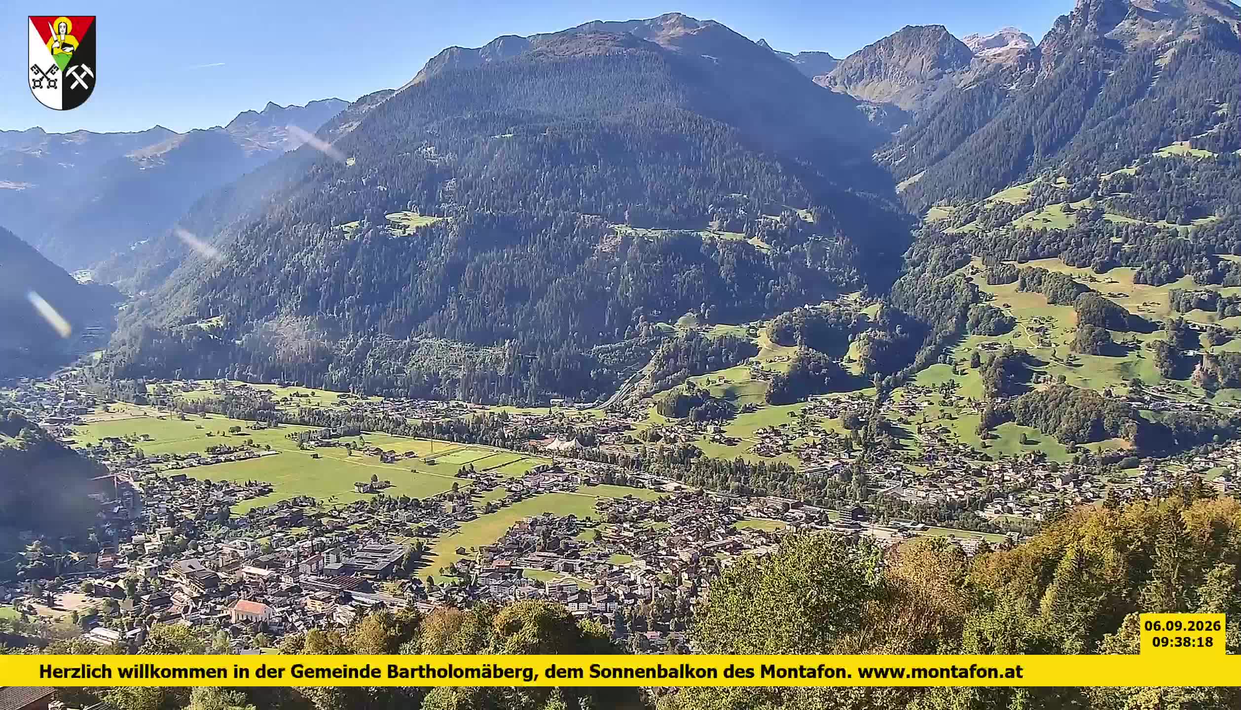 Bartholomäberg | Blick auf Schruns