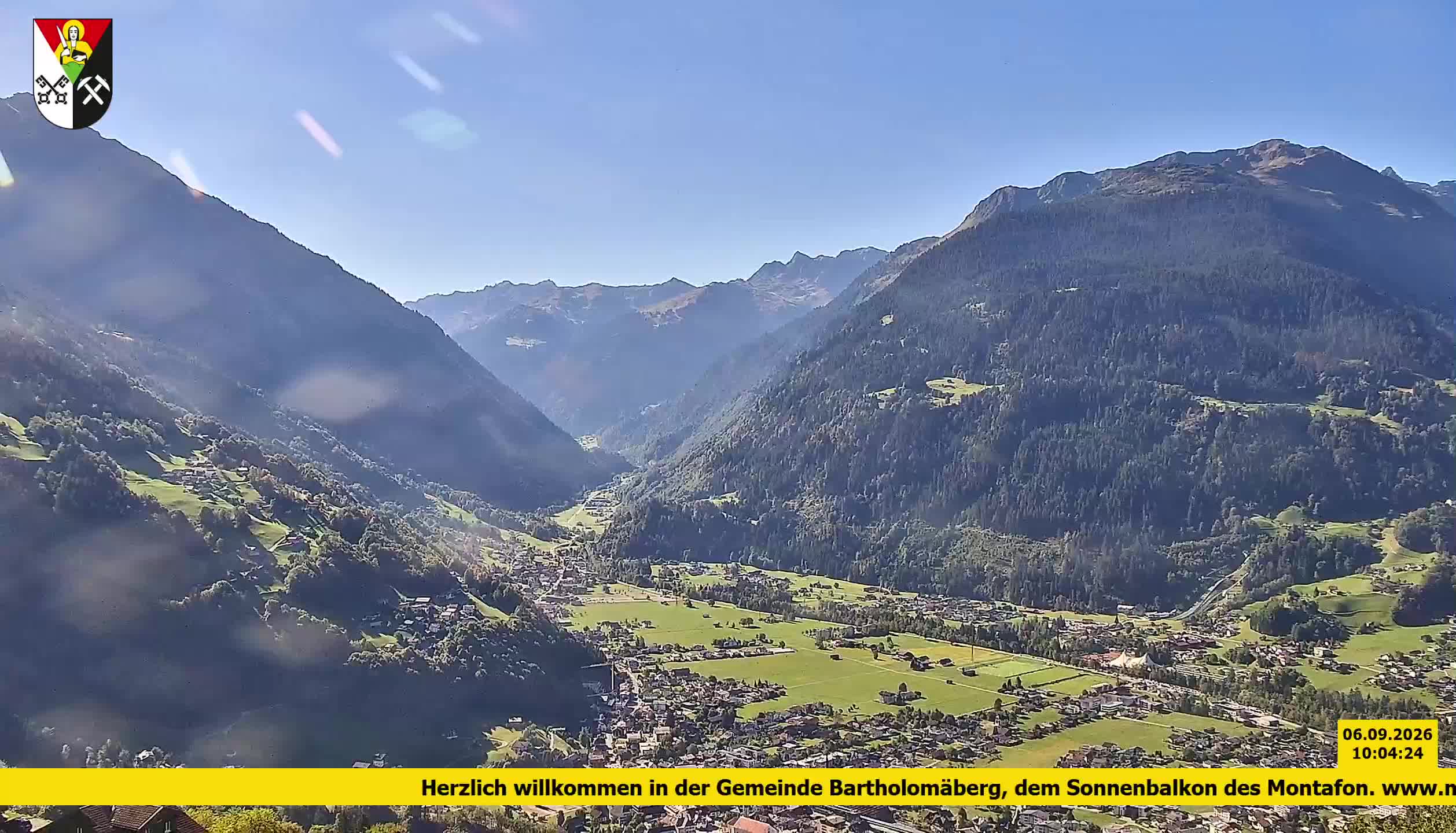 Bartholomäberg | Blick auf Schruns