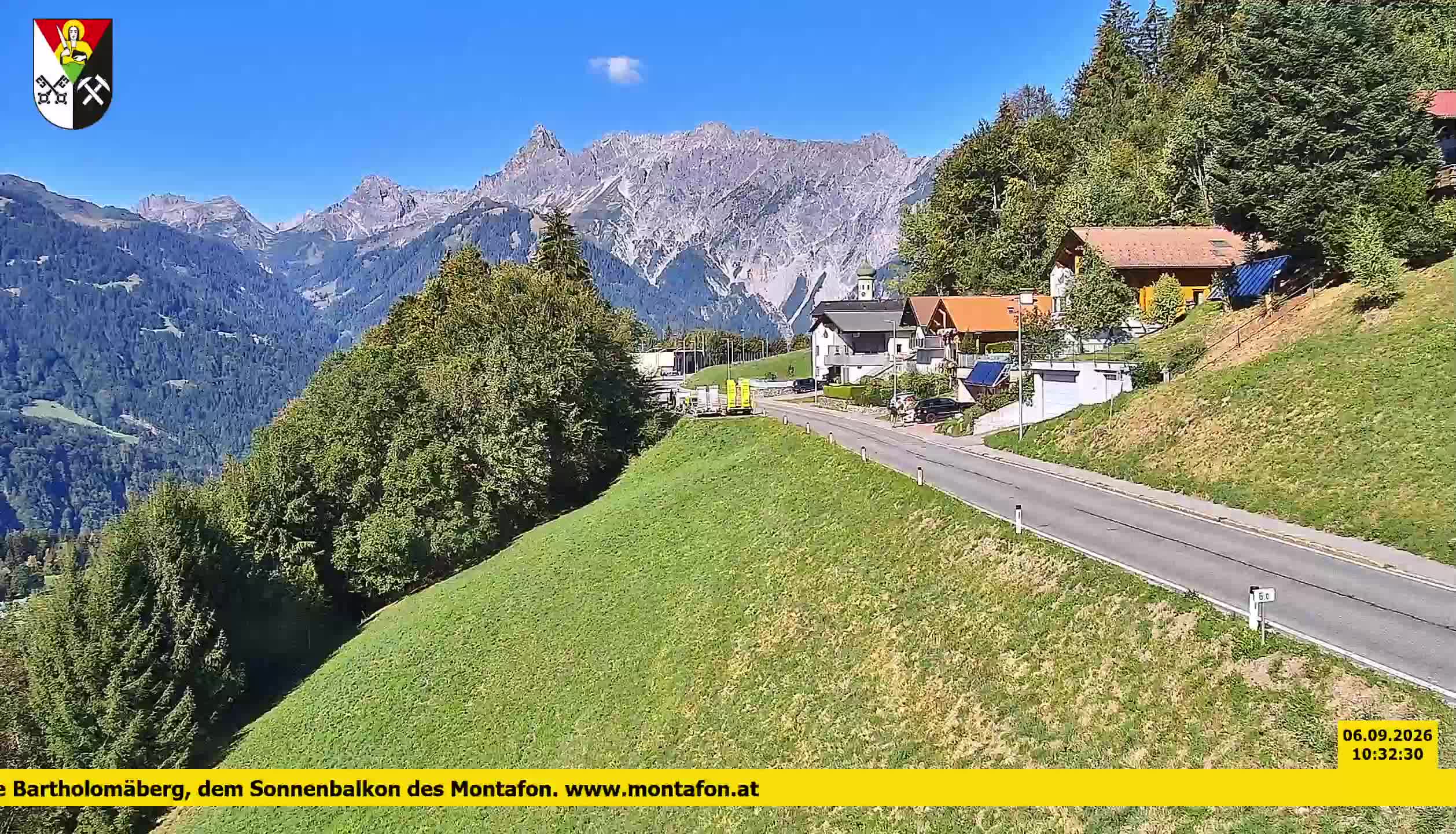 Bartholomäberg | Blick auf Schruns