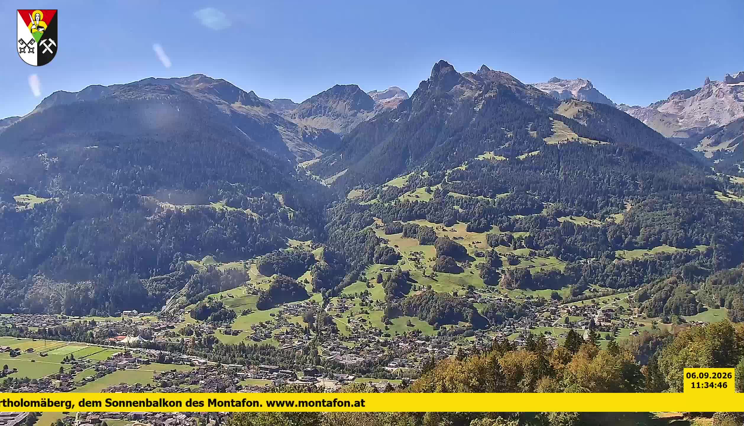 Bartholomäberg | Blick auf Schruns