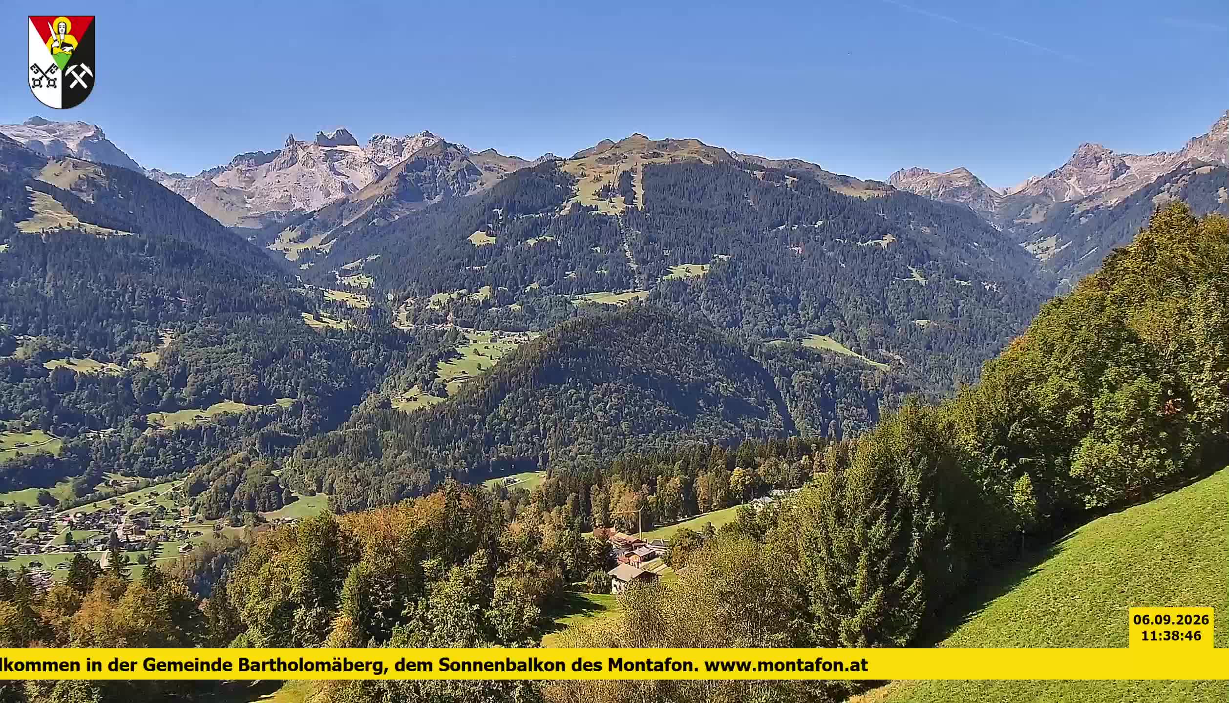 Bartholomäberg | Blick auf Schruns