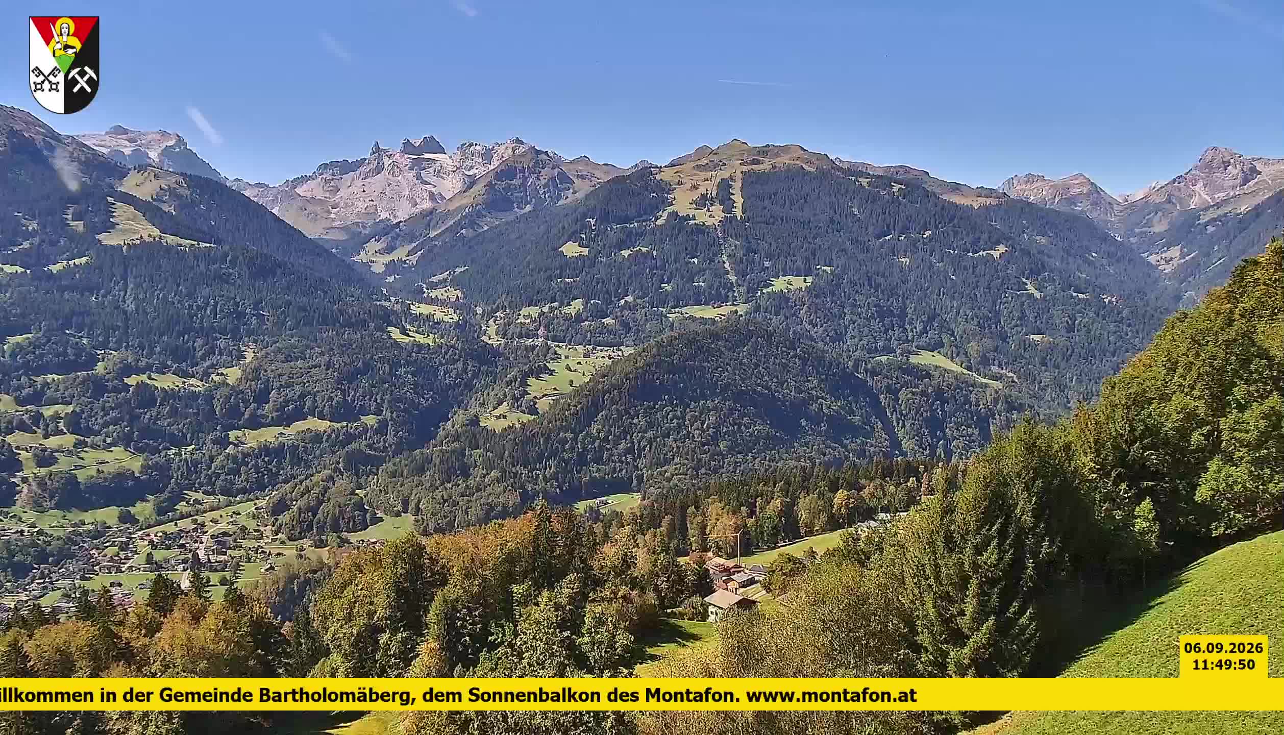 Bartholomäberg | Blick auf Schruns