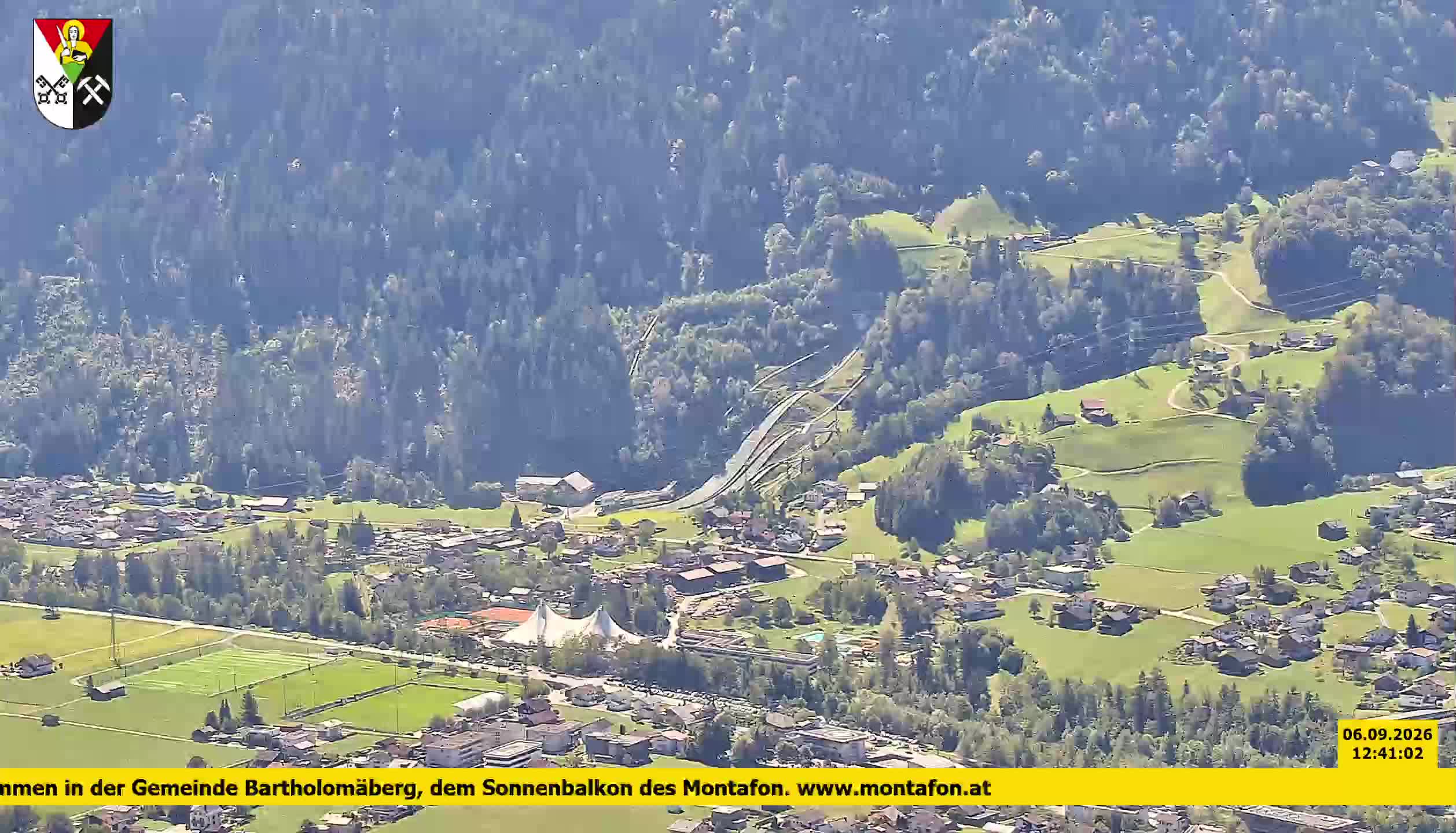 Bartholomäberg | Blick auf Schruns