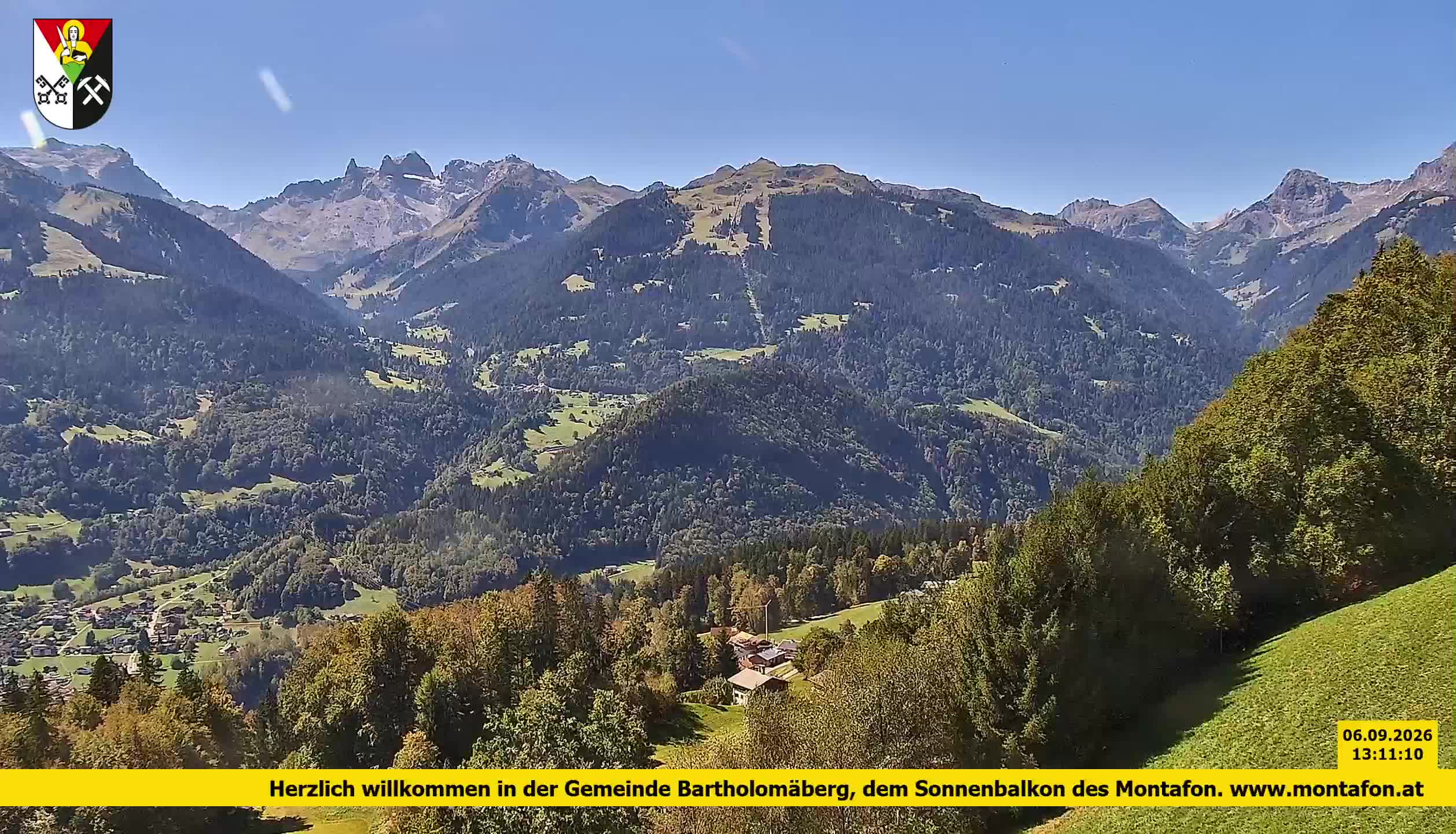 Bartholomäberg | Blick auf Schruns