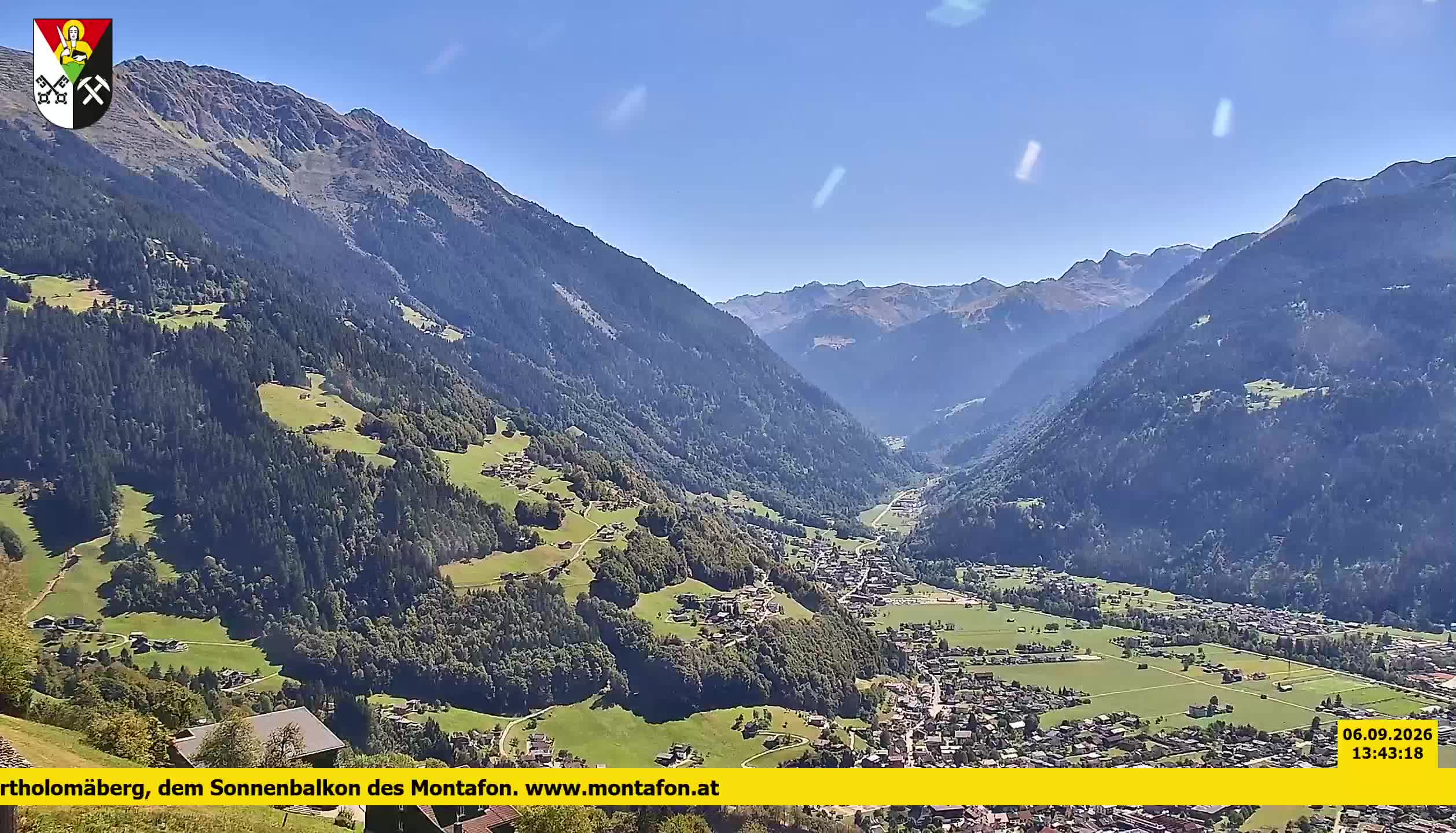 Bartholomäberg | Blick auf Schruns