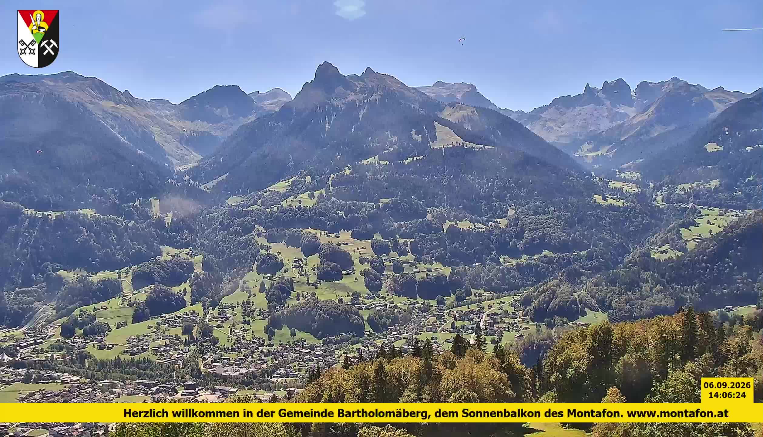 Bartholomäberg | Blick auf Schruns