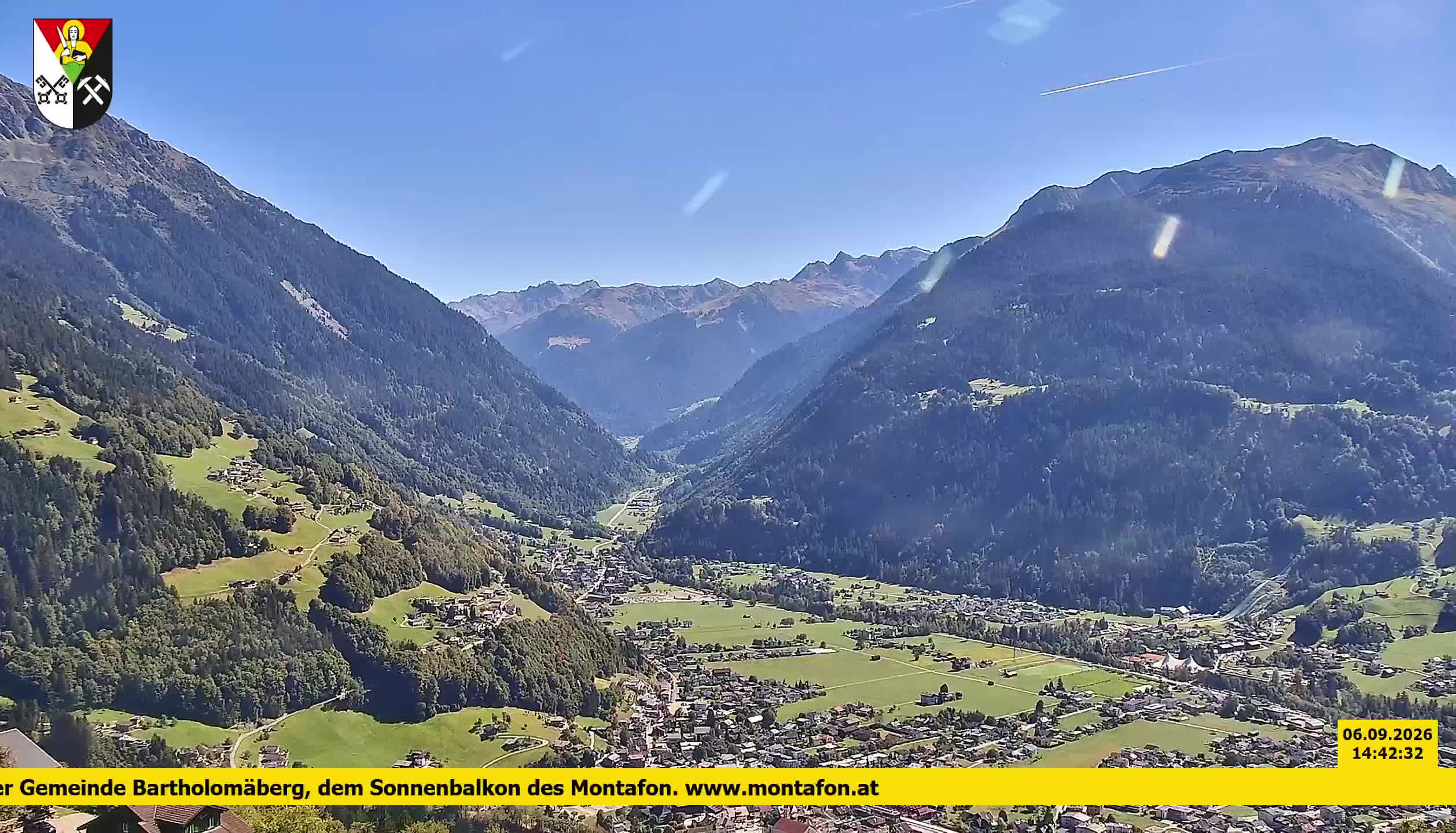 Bartholomäberg | Blick auf Schruns