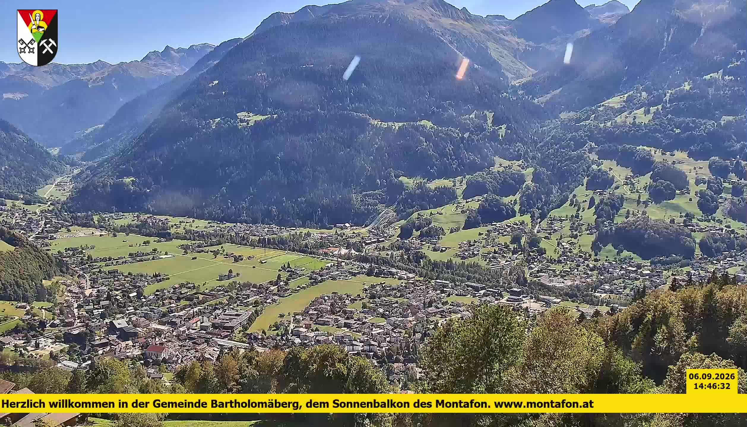 Bartholomäberg | Blick auf Schruns