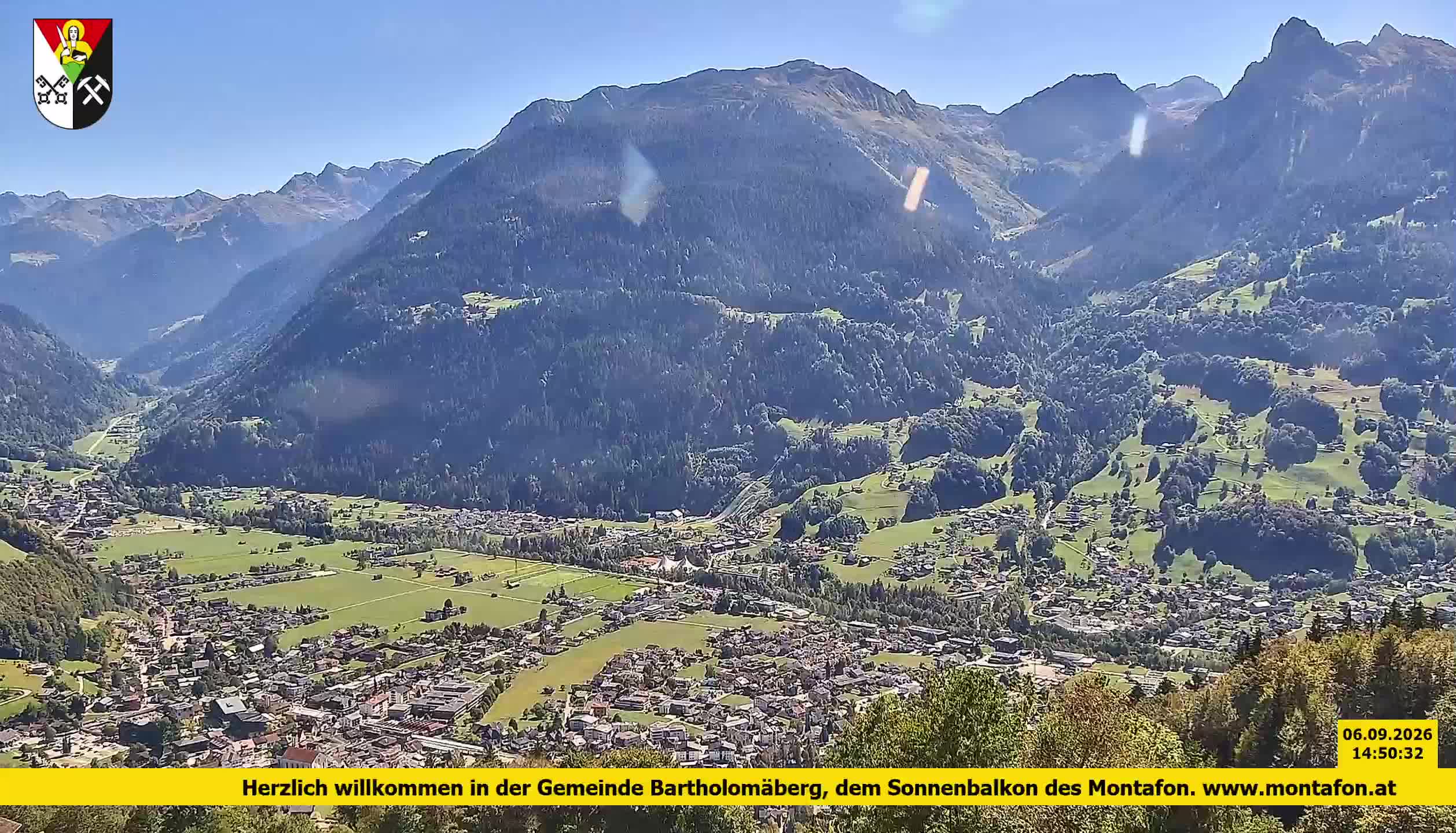 Bartholomäberg | Blick auf Schruns