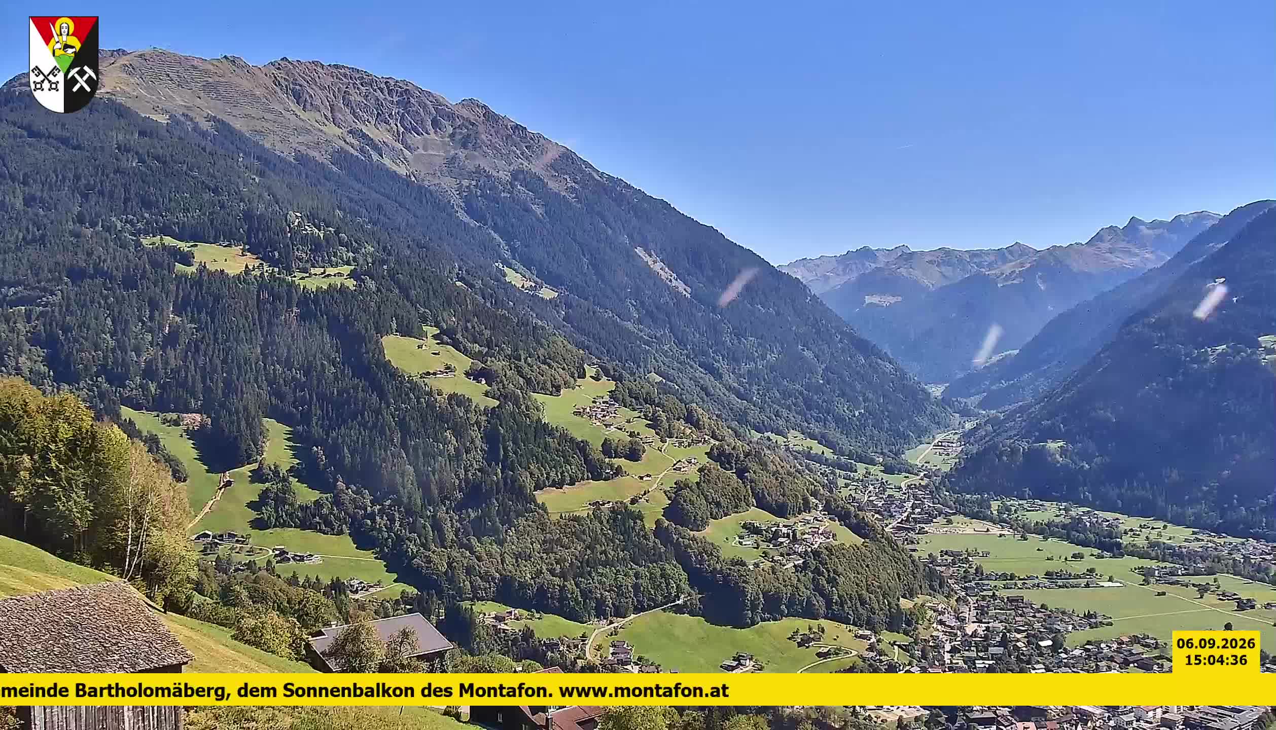 Bartholomäberg | Blick auf Schruns