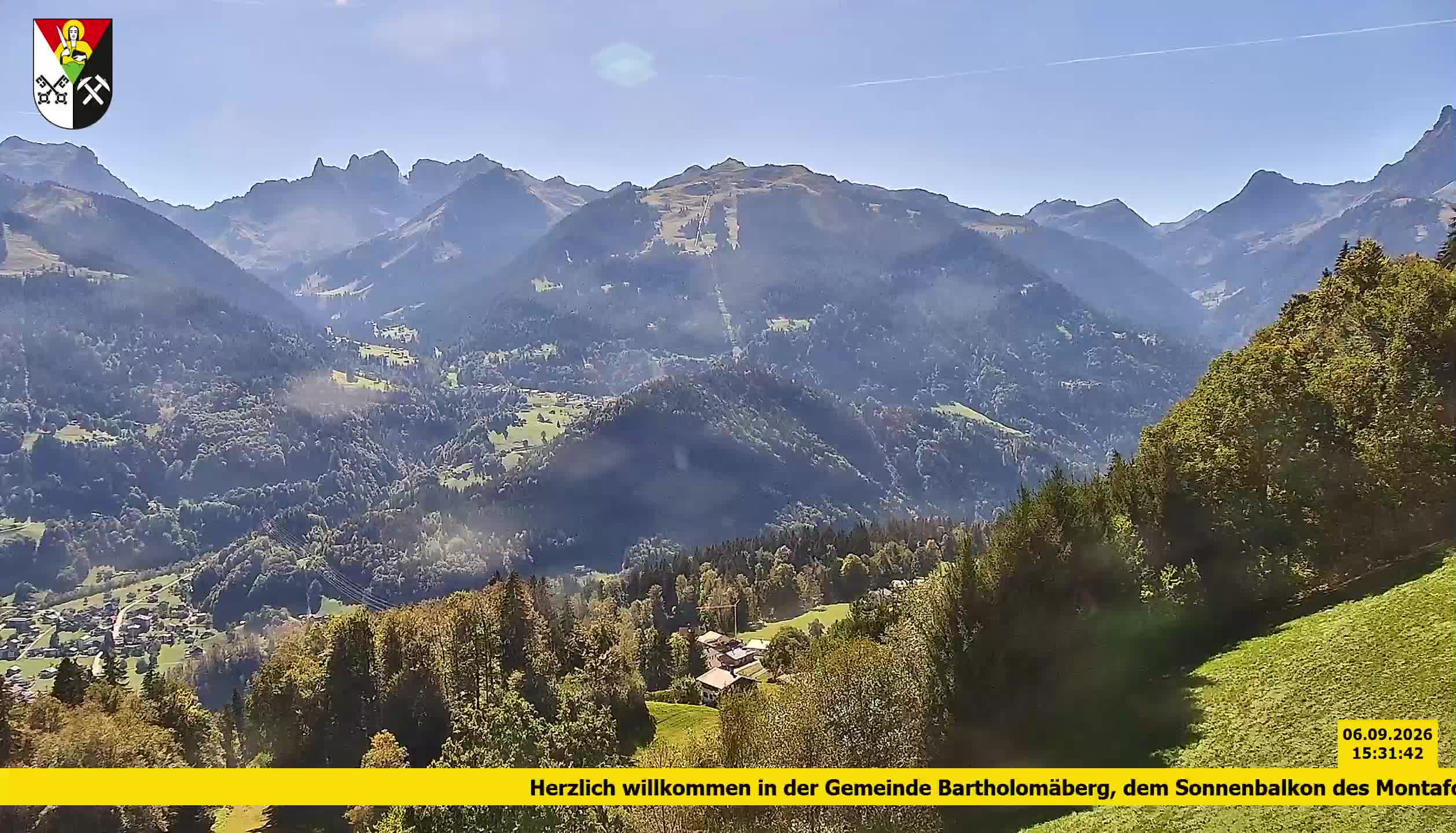 Bartholomäberg | Blick auf Schruns