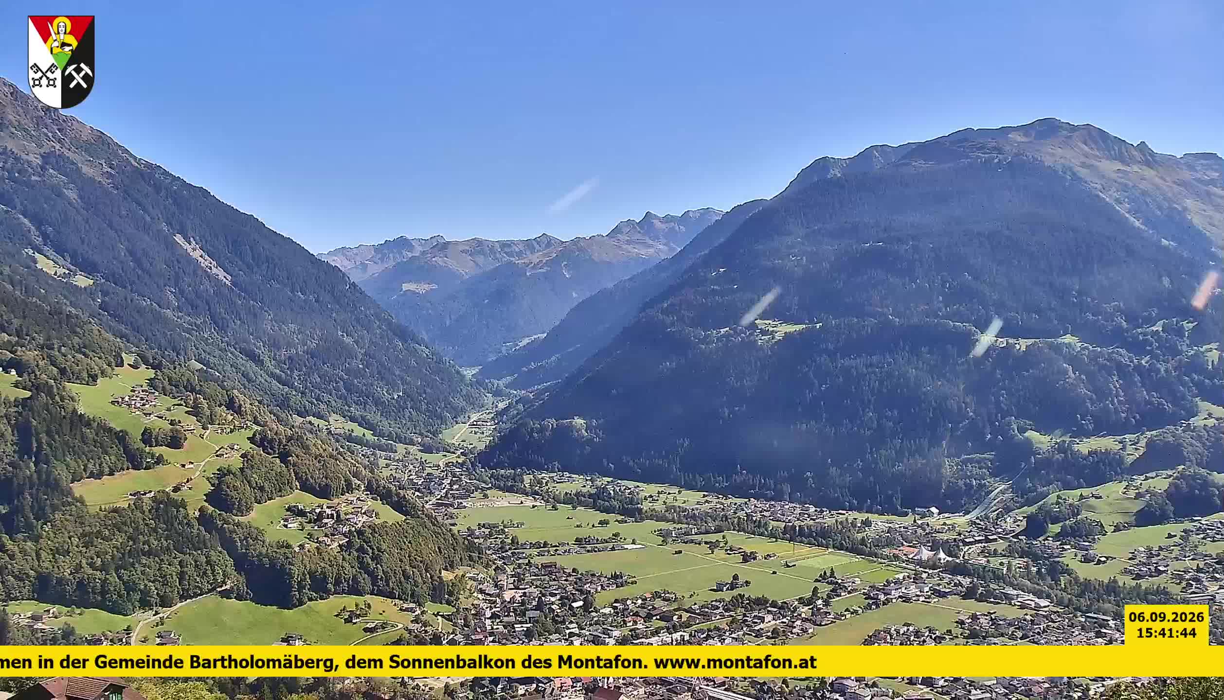 Bartholomäberg | Blick auf Schruns