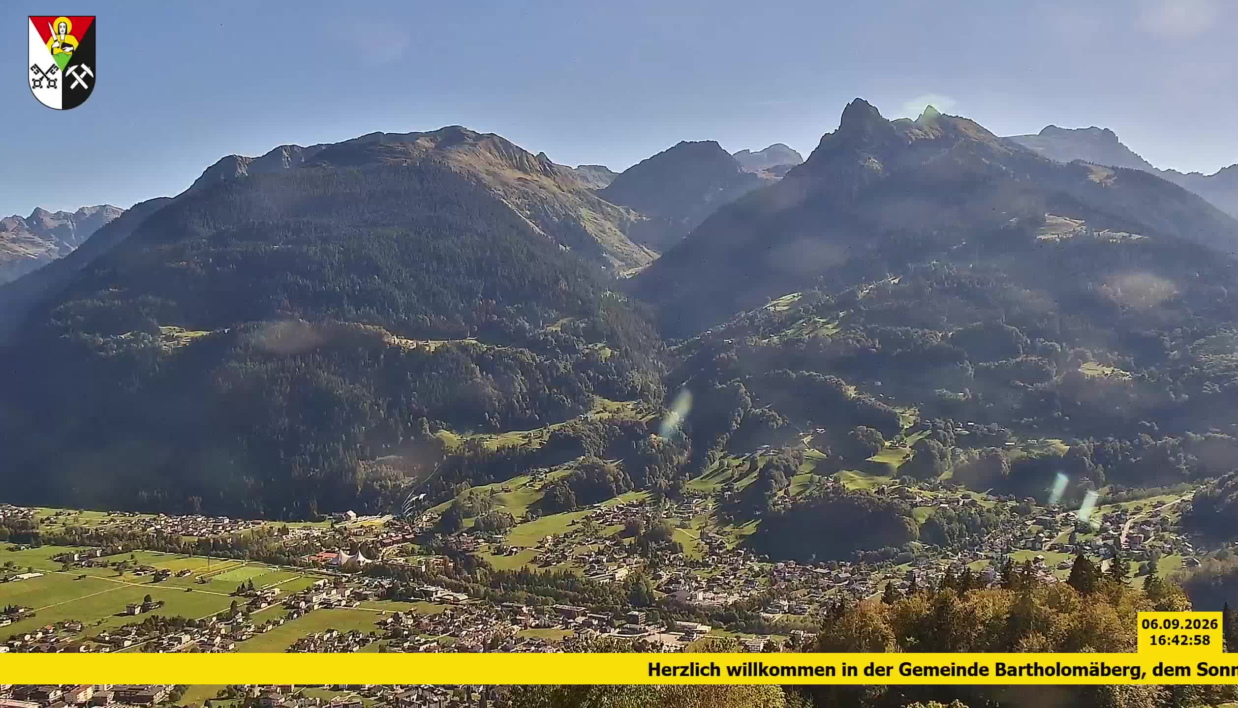 Bartholomäberg | Blick auf Schruns
