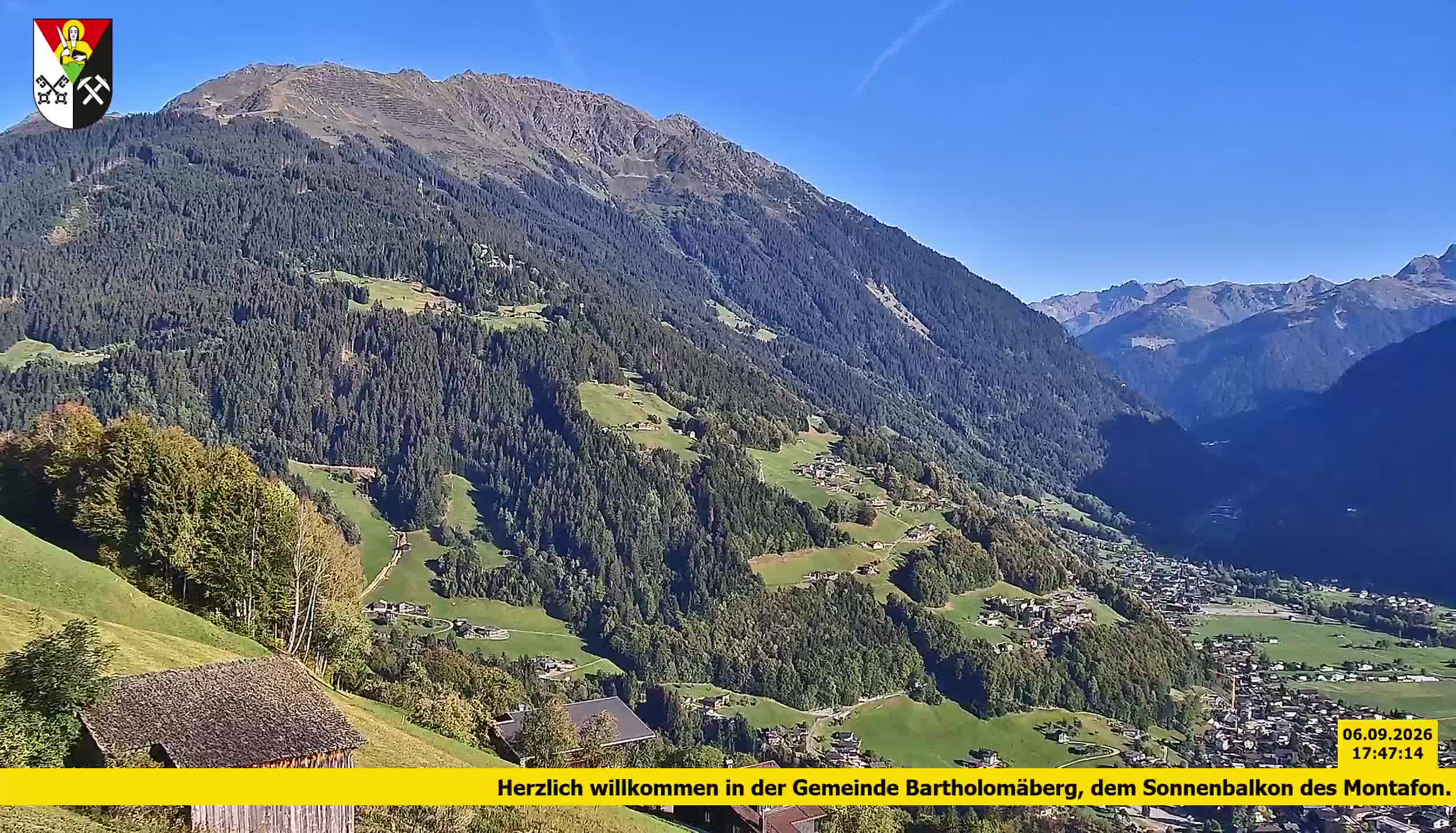 Bartholomäberg | Blick auf Schruns
