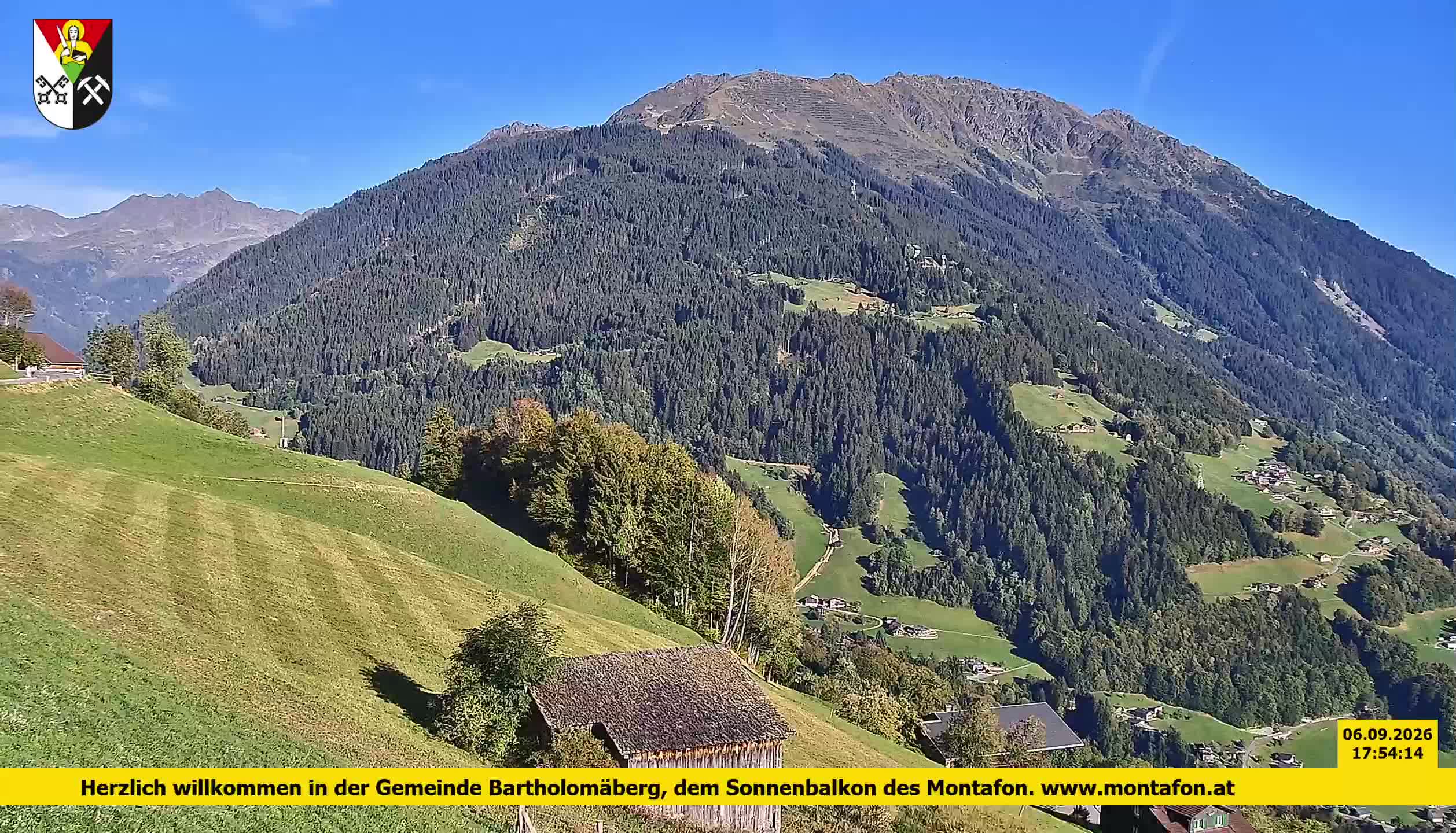 Bartholomäberg | Blick auf Schruns