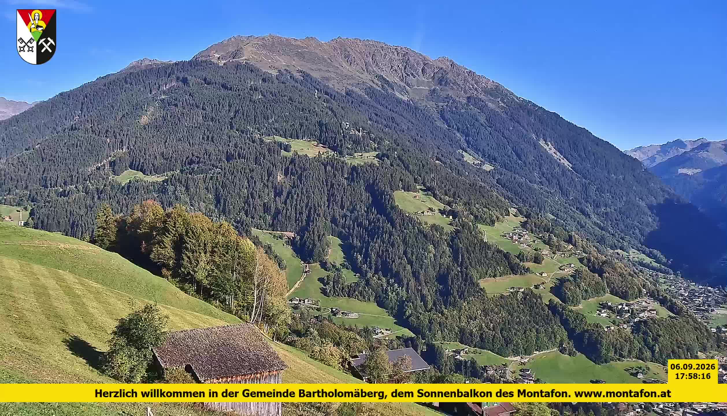 Bartholomäberg | Blick auf Schruns