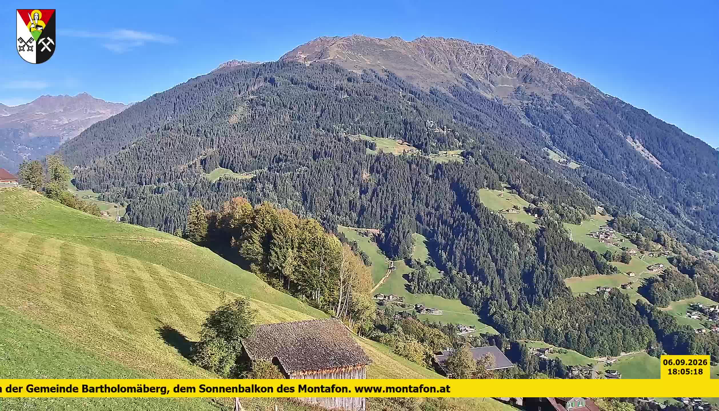 Bartholomäberg | Blick auf Schruns