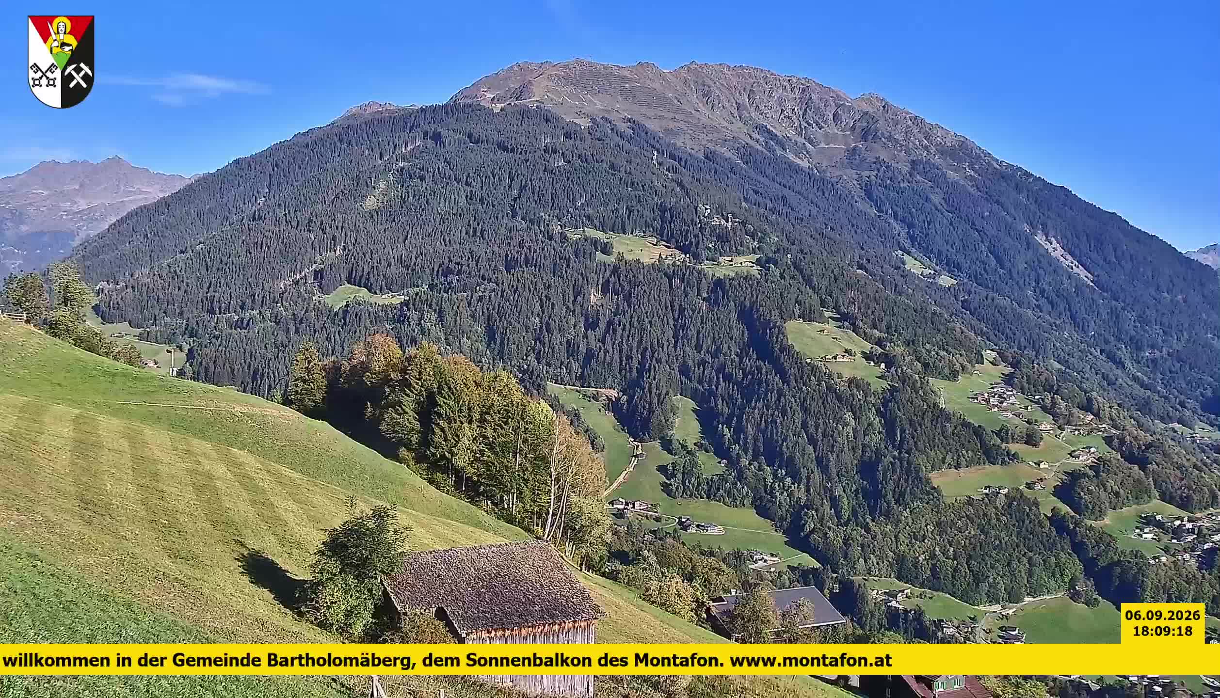 Bartholomäberg | Blick auf Schruns