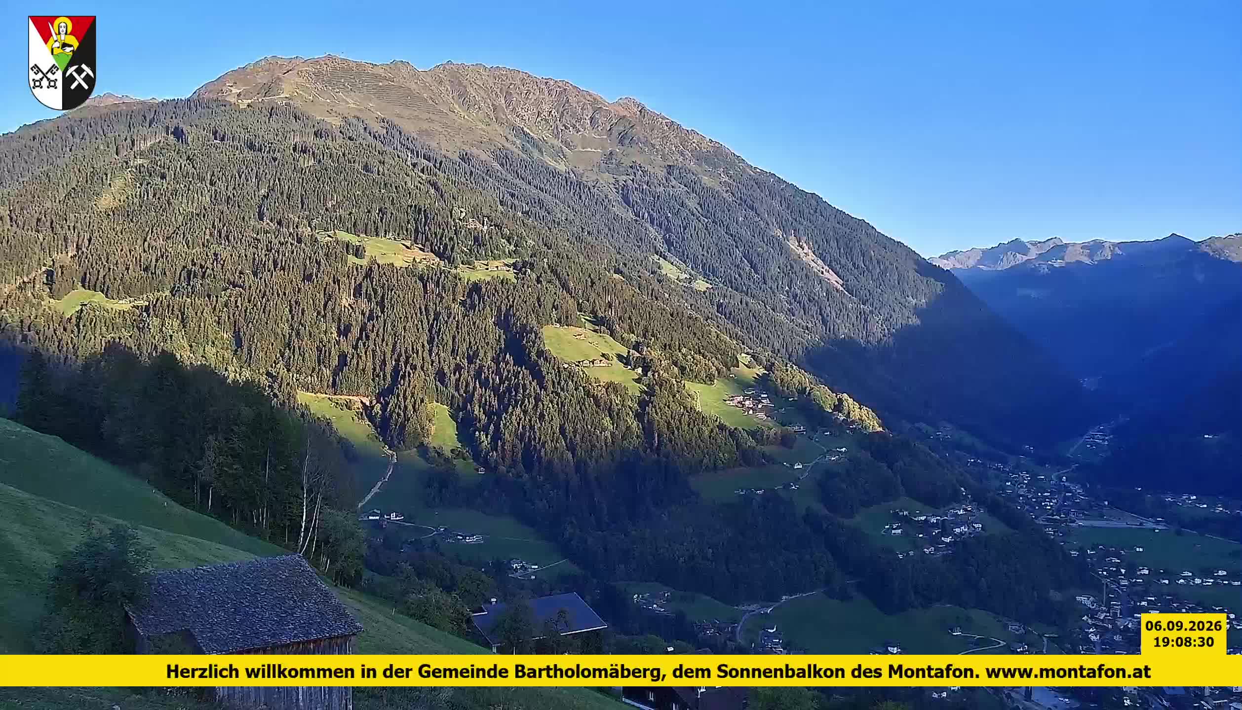 Bartholomäberg | Blick auf Schruns