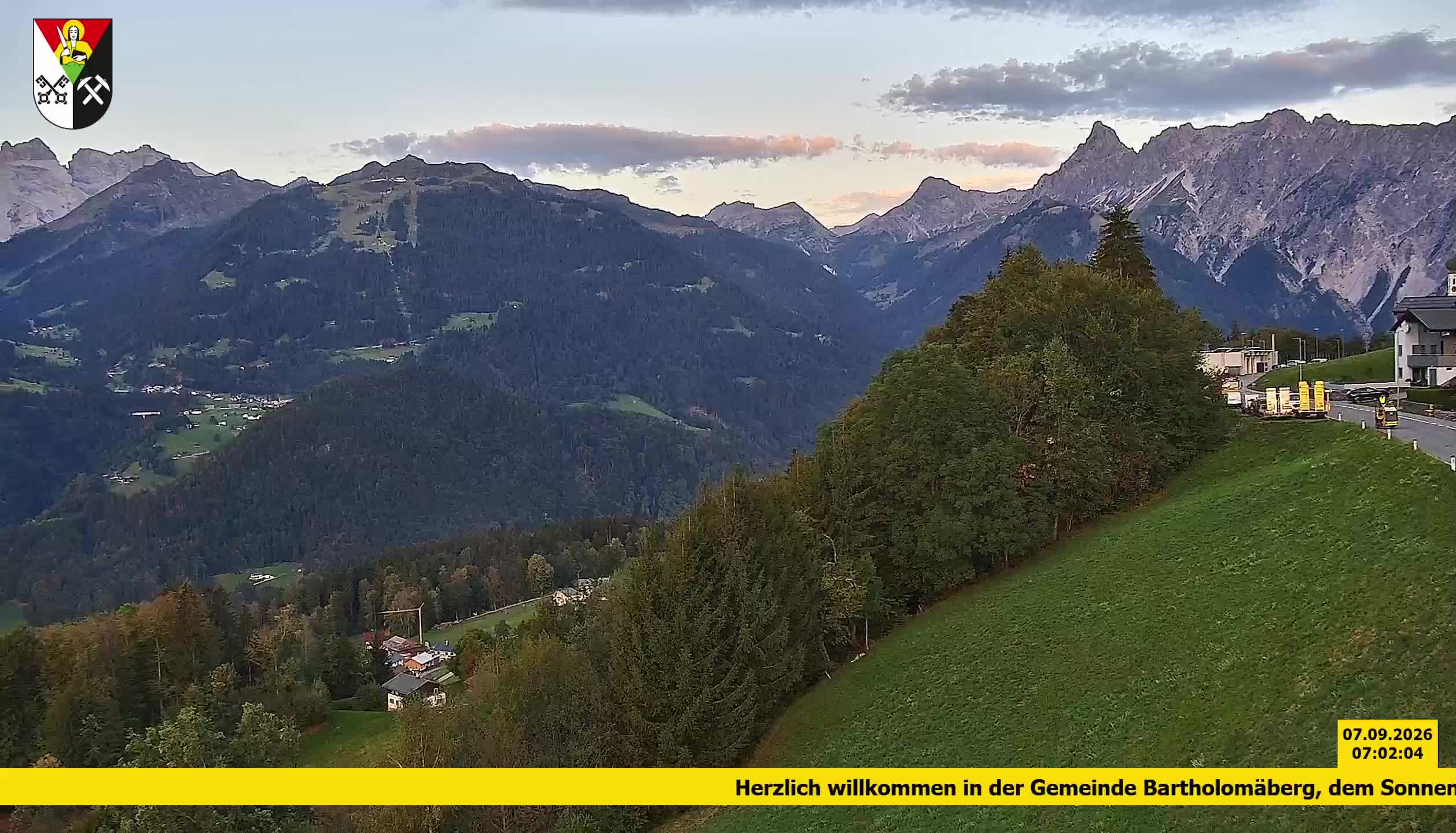 Bartholomäberg | Blick auf Schruns
