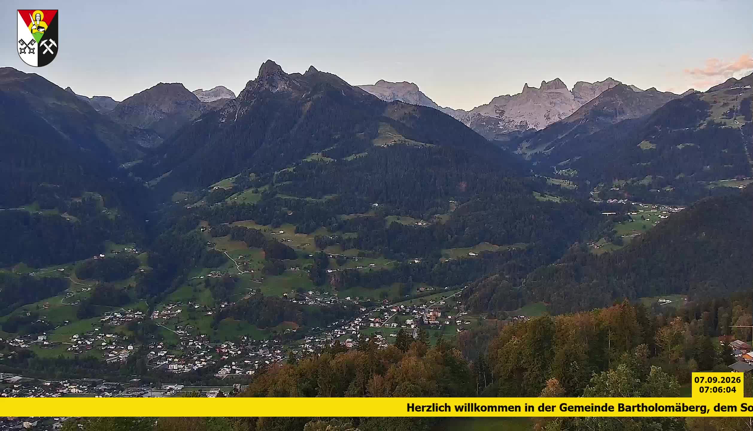 Bartholomäberg | Blick auf Schruns