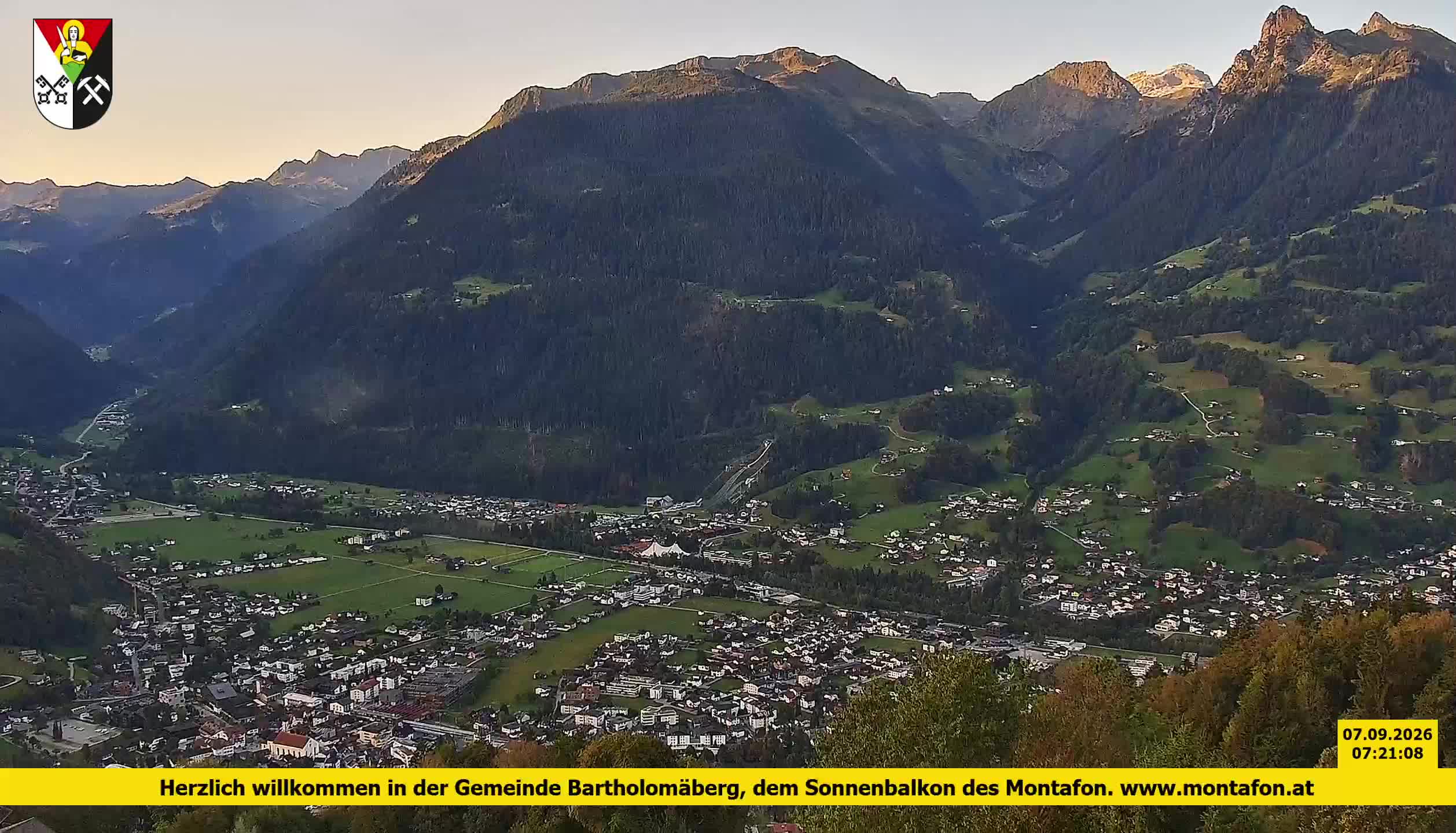 Bartholomäberg | Blick auf Schruns