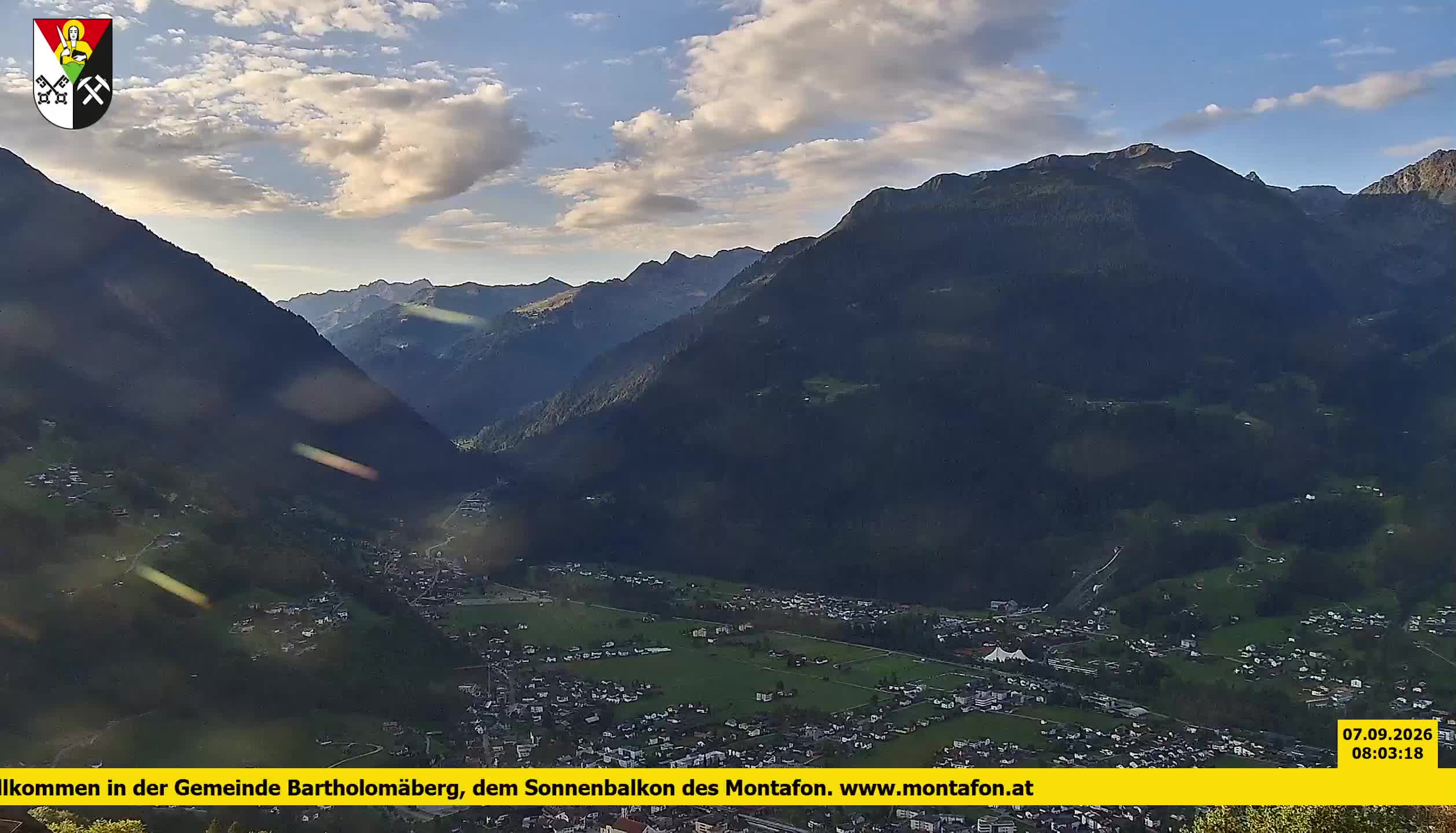 Bartholomäberg | Blick auf Schruns