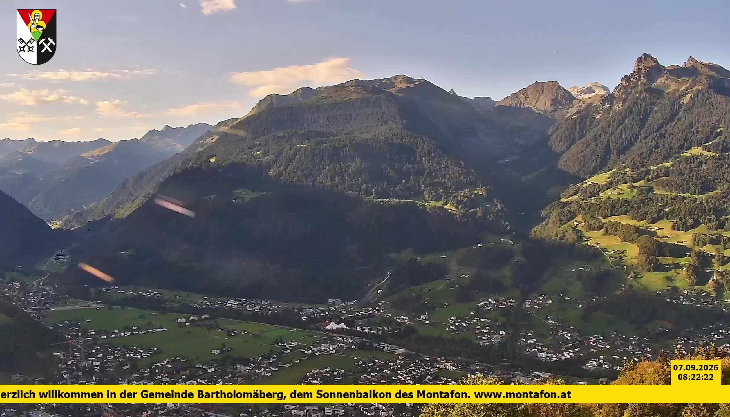 Bartholomäberg | Blick auf Schruns