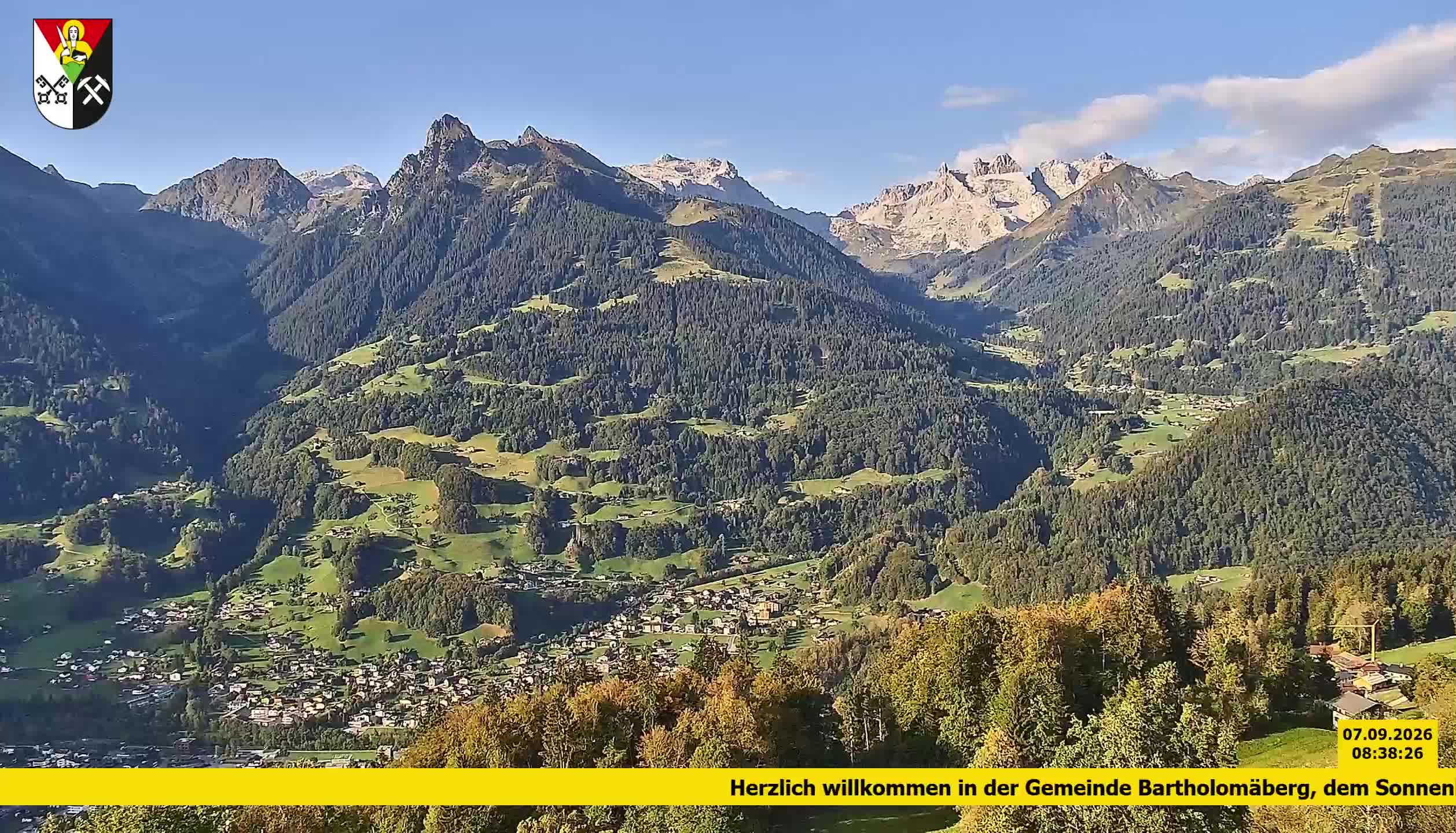 Bartholomäberg | Blick auf Schruns