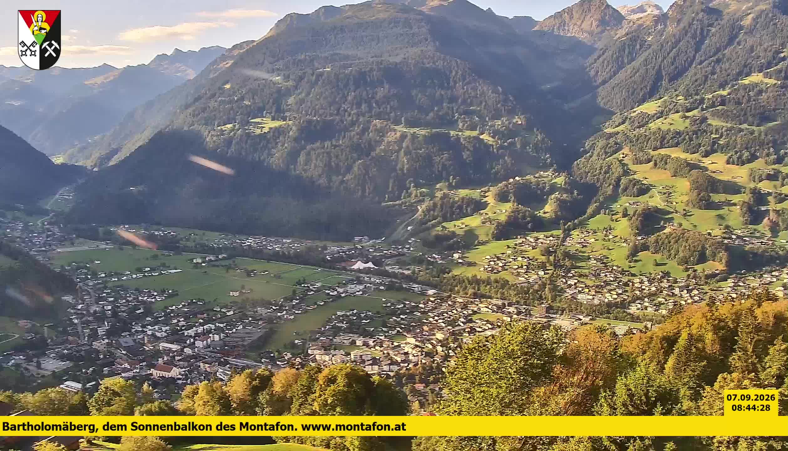 Bartholomäberg | Blick auf Schruns