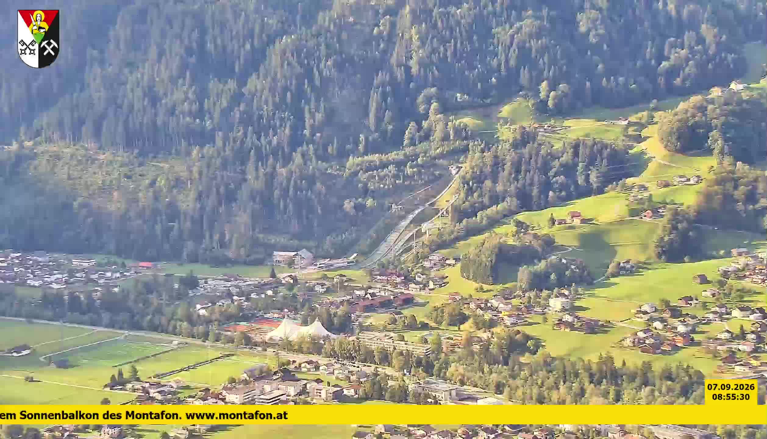 Bartholomäberg | Blick auf Schruns