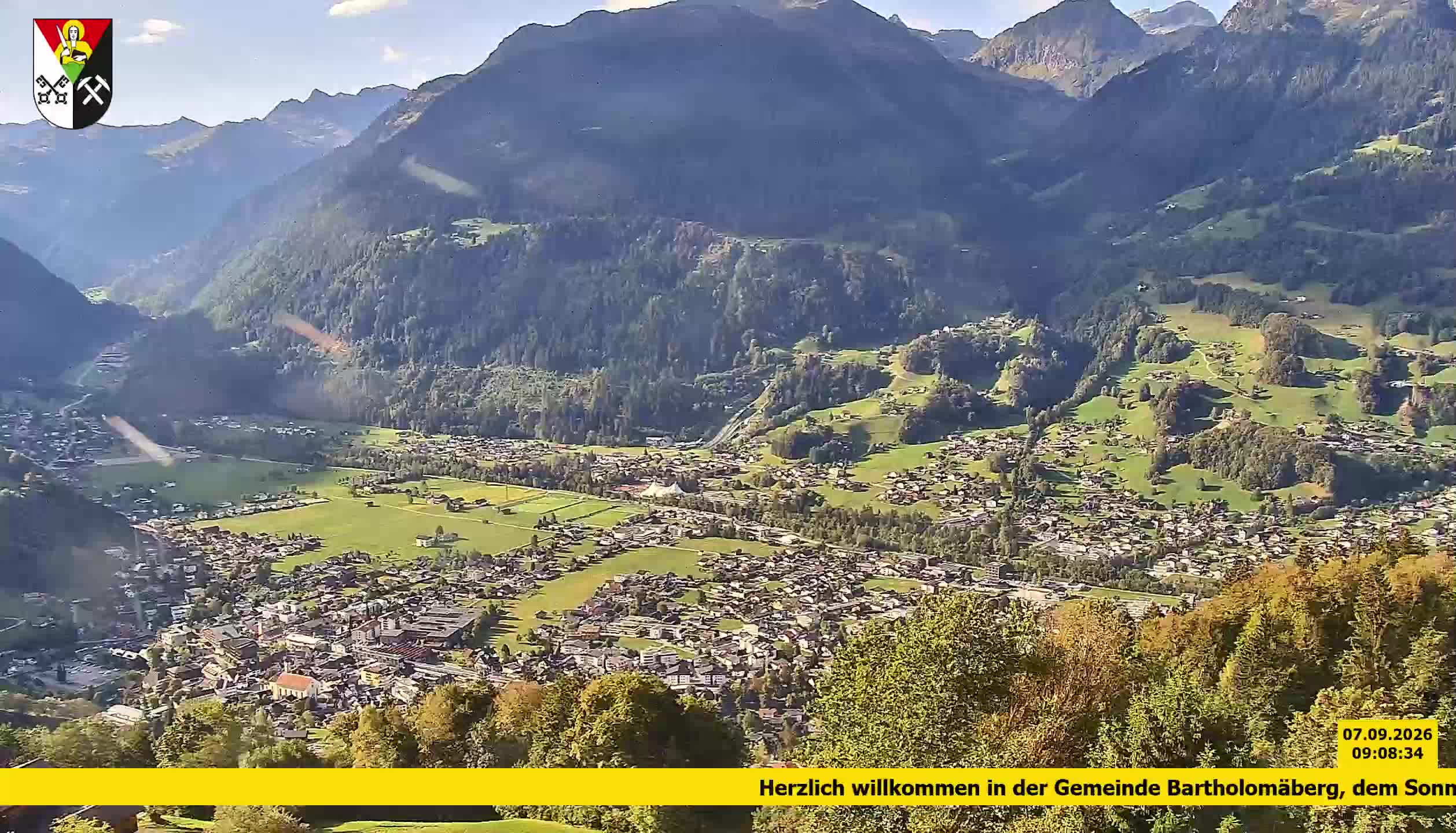 Bartholomäberg | Blick auf Schruns