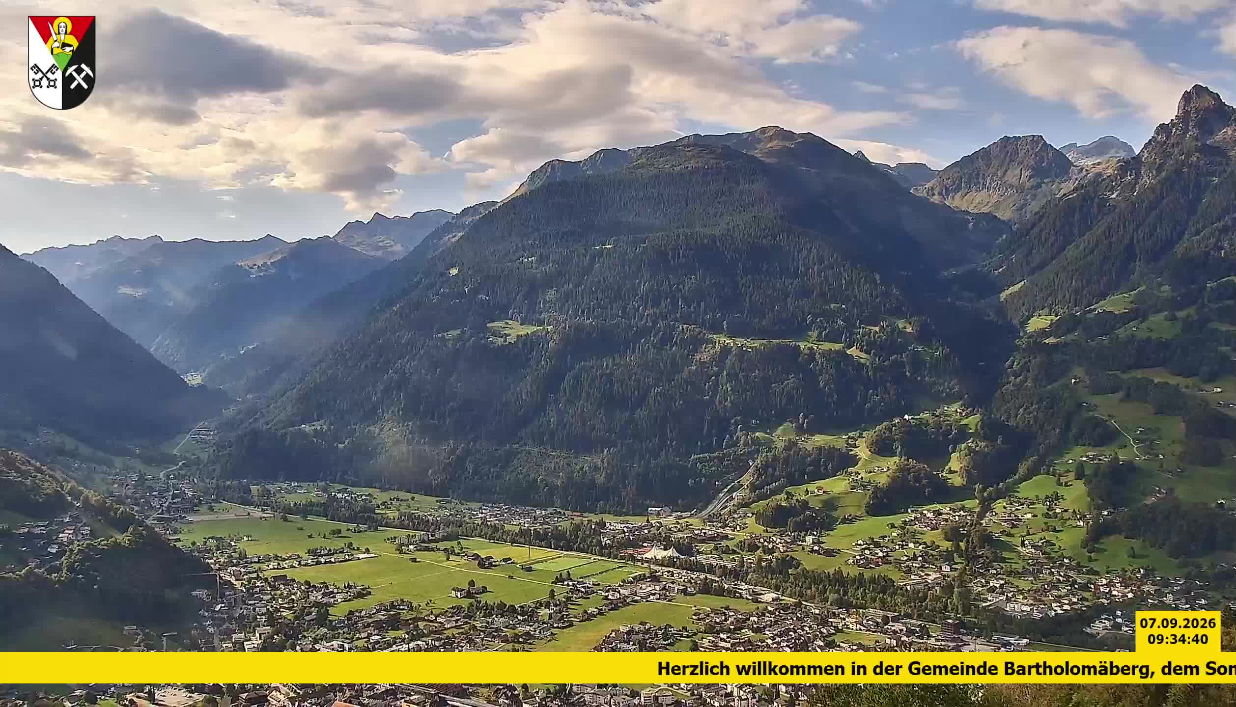 Bartholomäberg | Blick auf Schruns