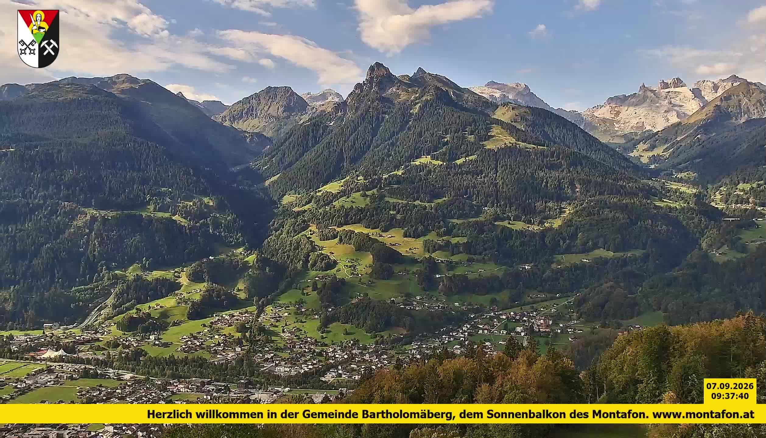 Bartholomäberg | Blick auf Schruns