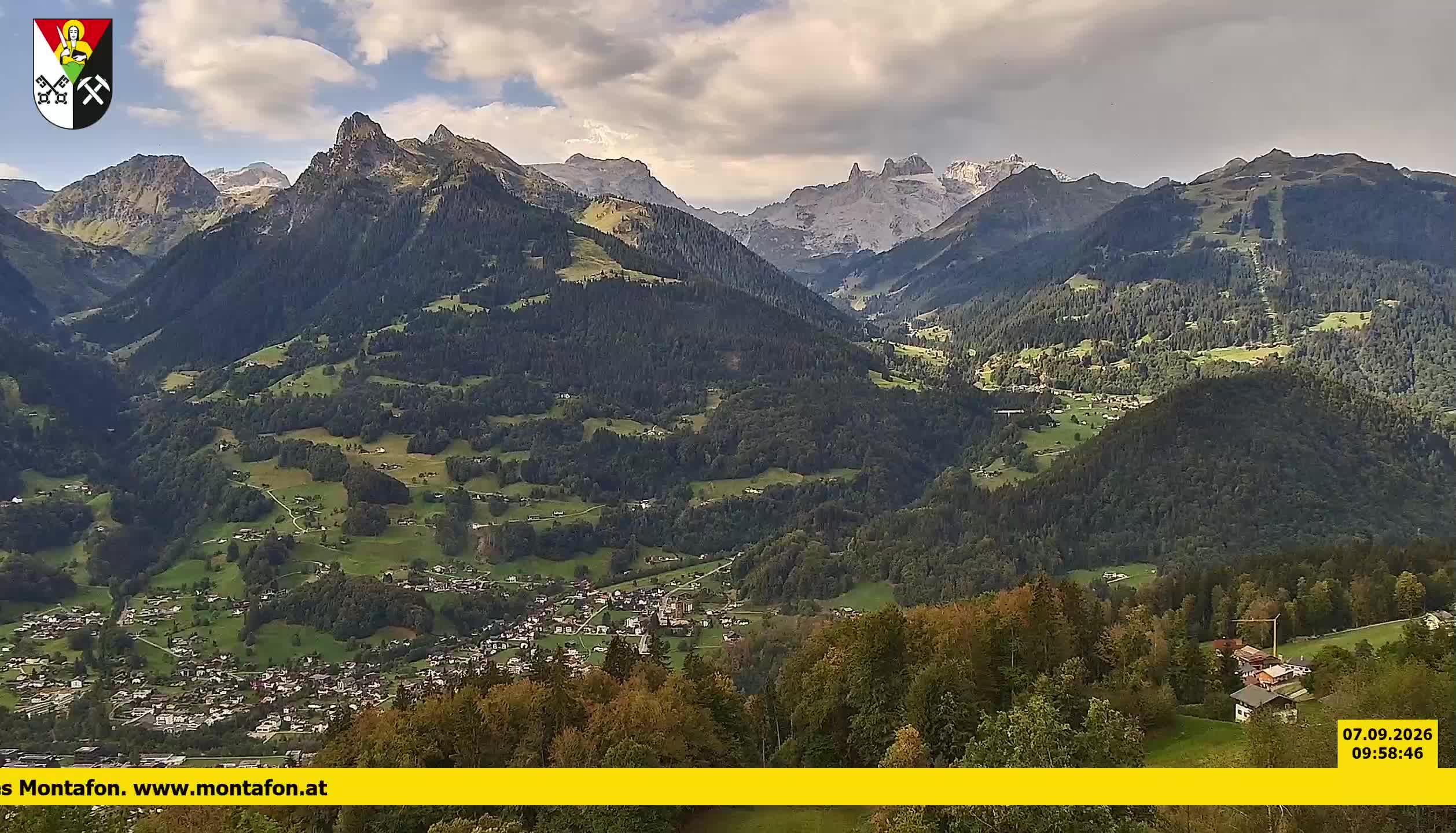 Bartholomäberg | Blick auf Schruns
